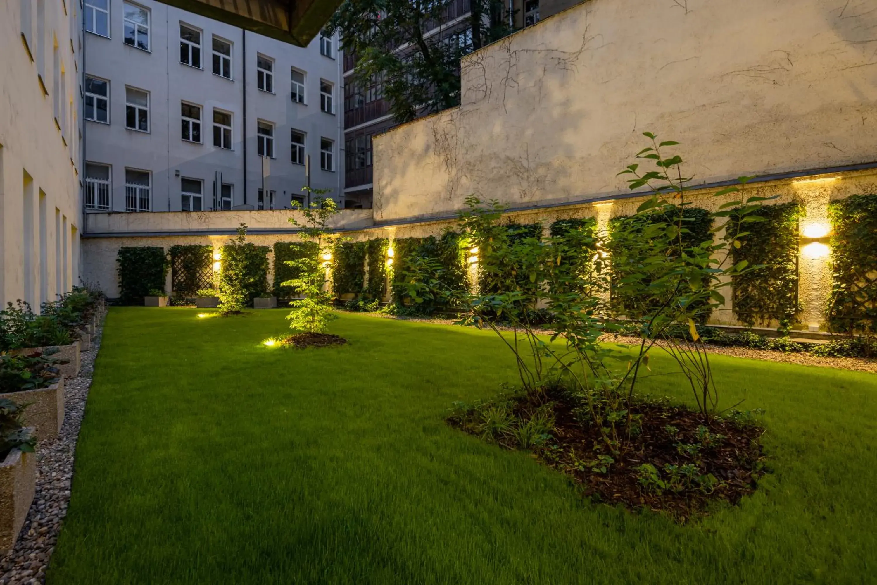 Garden view in K+K Hotel Fenix Garden view in K+K Hotel Fenix