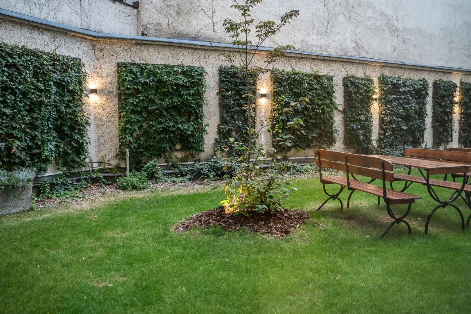 Garden in K+K Hotel Fenix