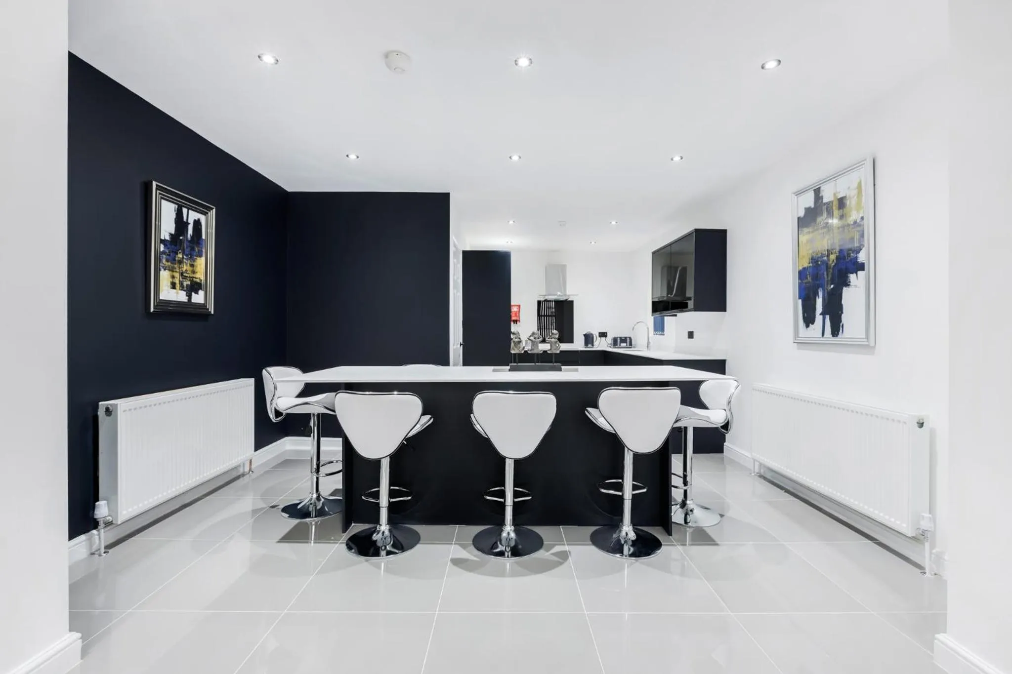 Dining area in Wellington Suites by Sasco Apartments