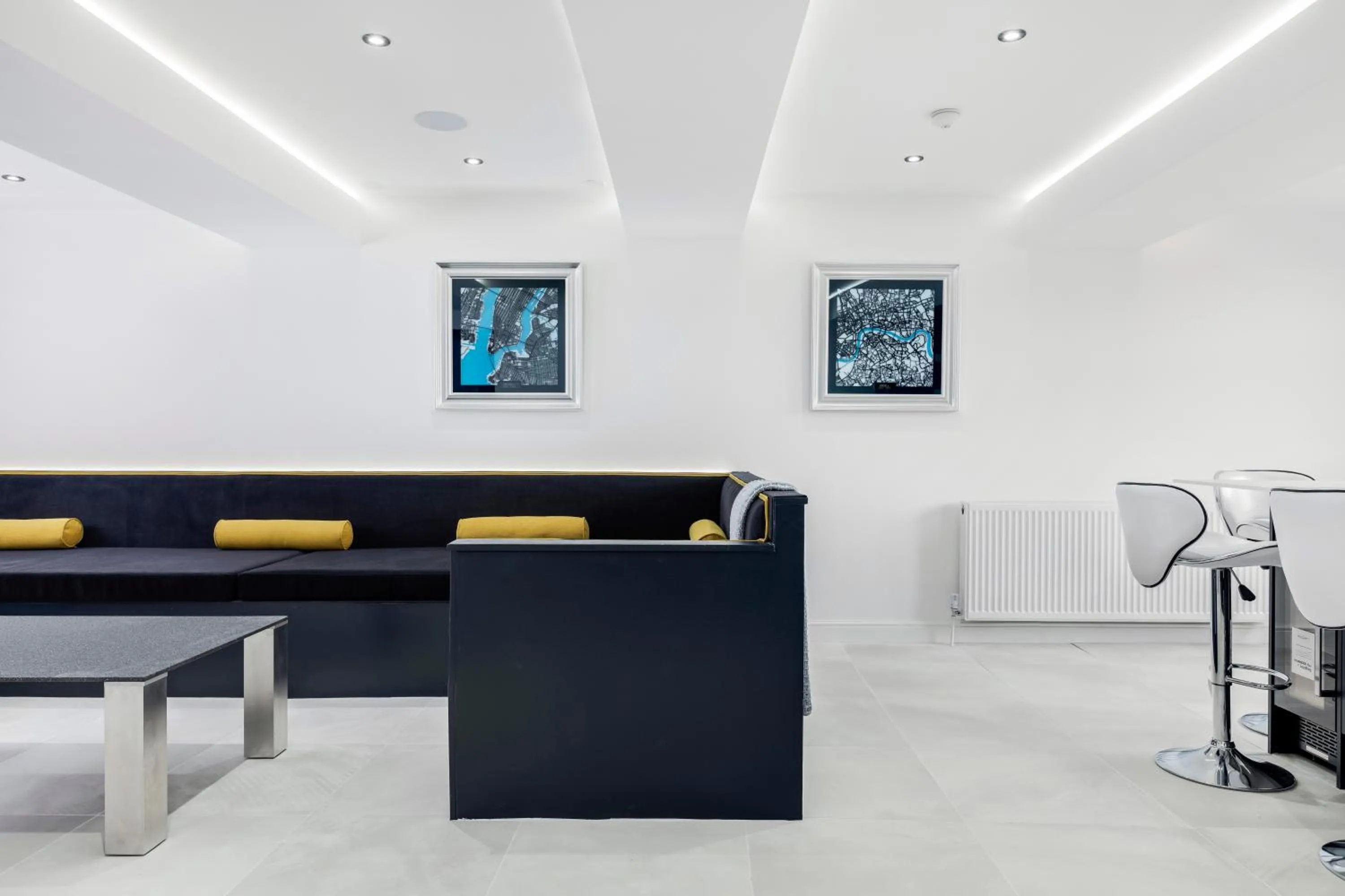 Living room in Wellington Suites by Sasco Apartments