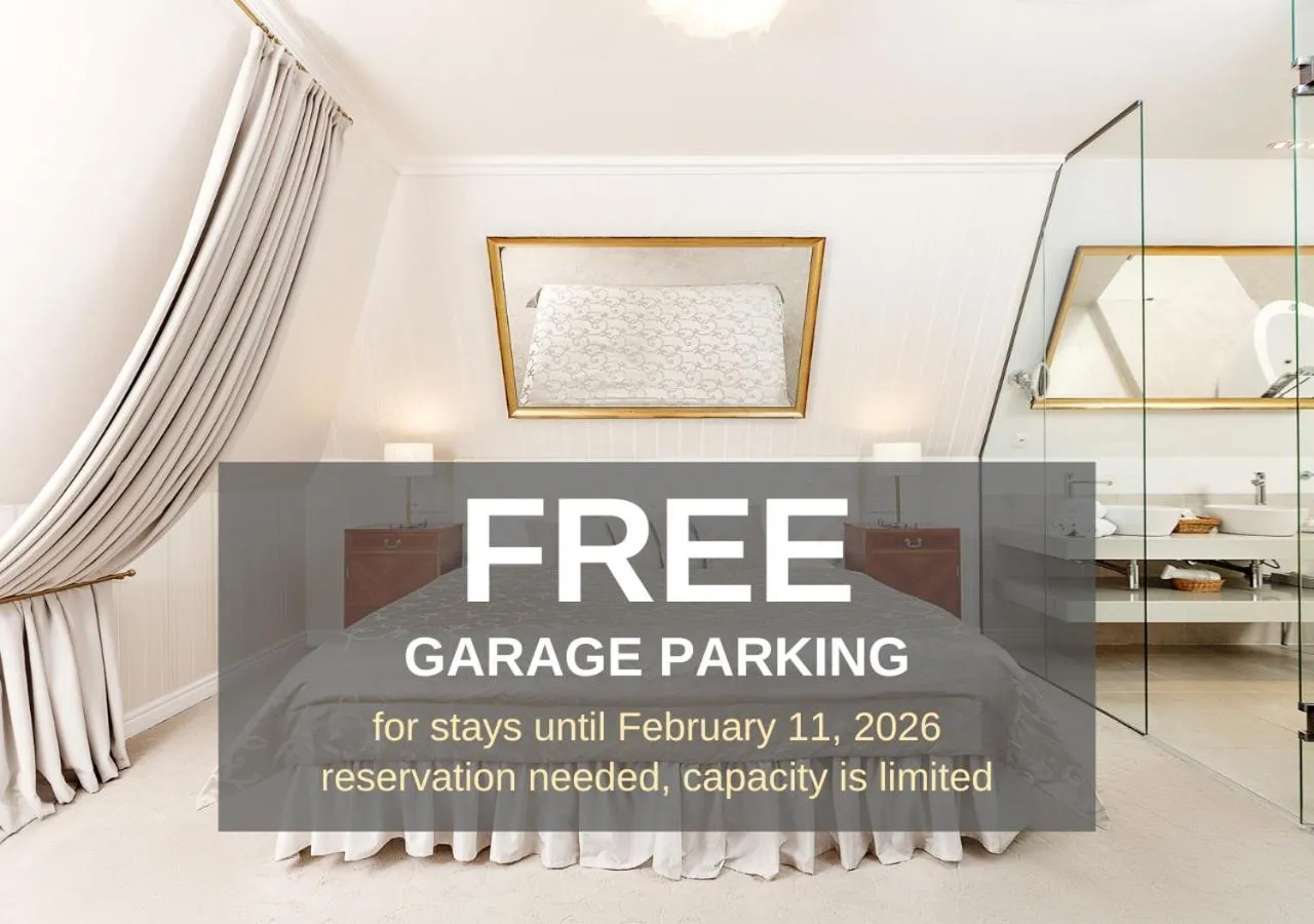 Text overlay in Hotel Hoffmeister