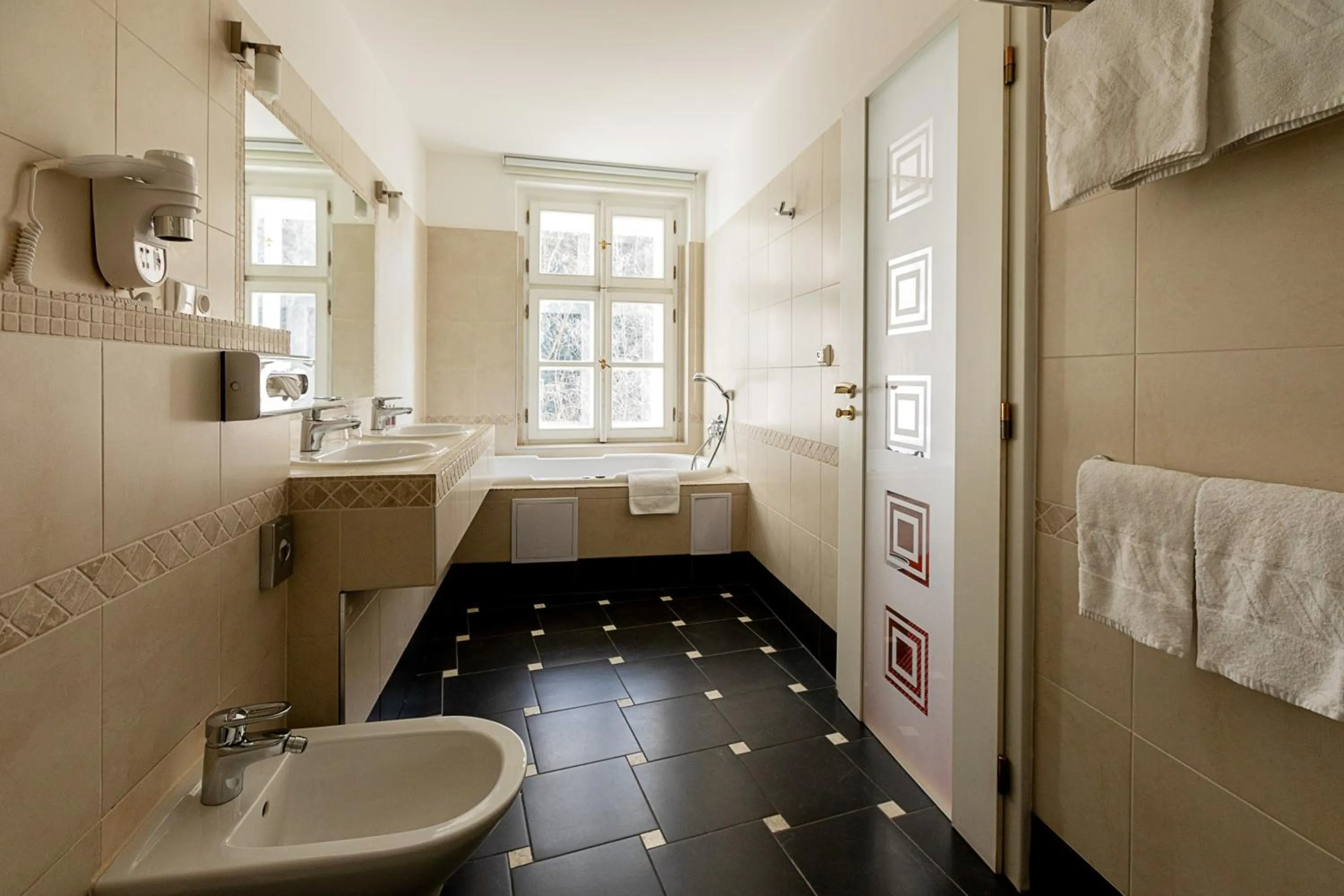 Bathroom in Hotel Hoffmeister