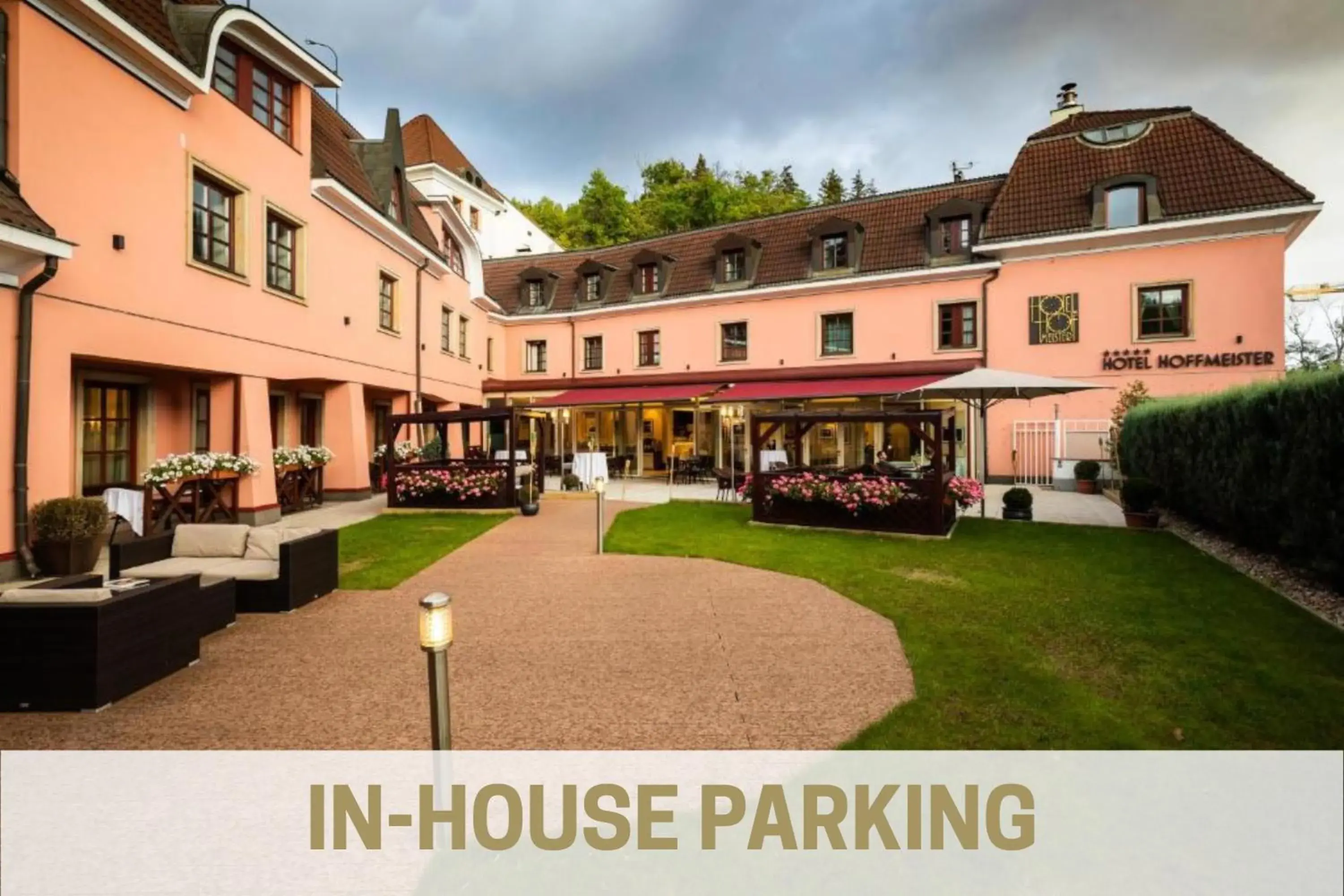 Property building in Hotel Hoffmeister Property building in Hotel Hoffmeister