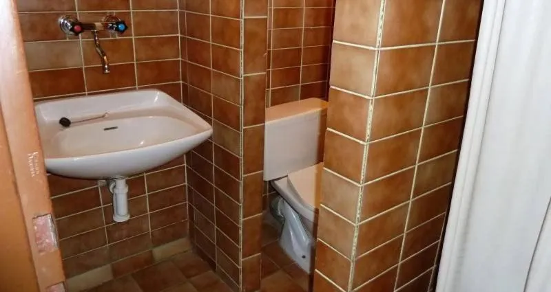 Bathroom in Penzion Diana