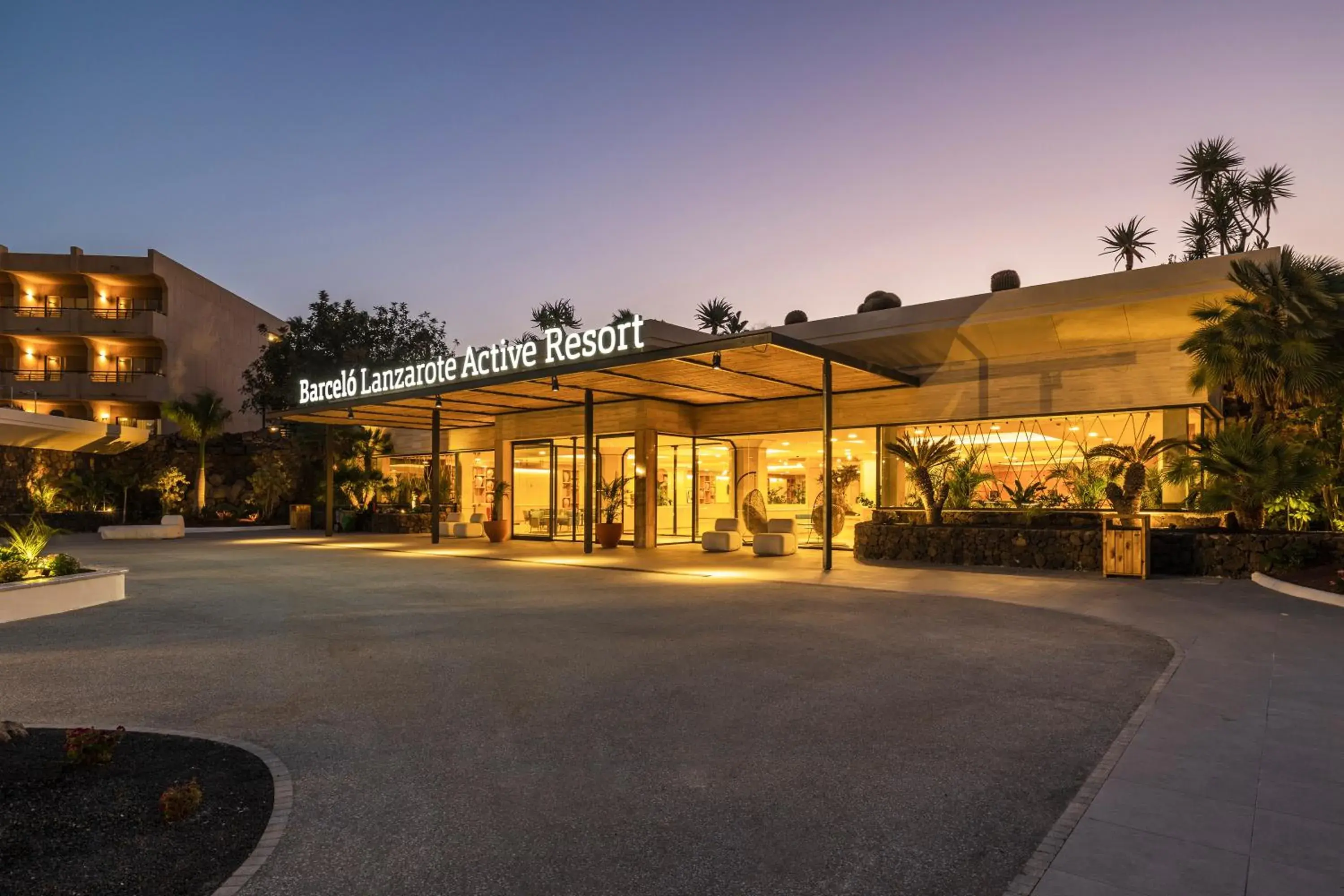 Facade/entrance in Barceló Lanzarote Royal Level Facade/entrance in Barceló Lanzarote Royal Level