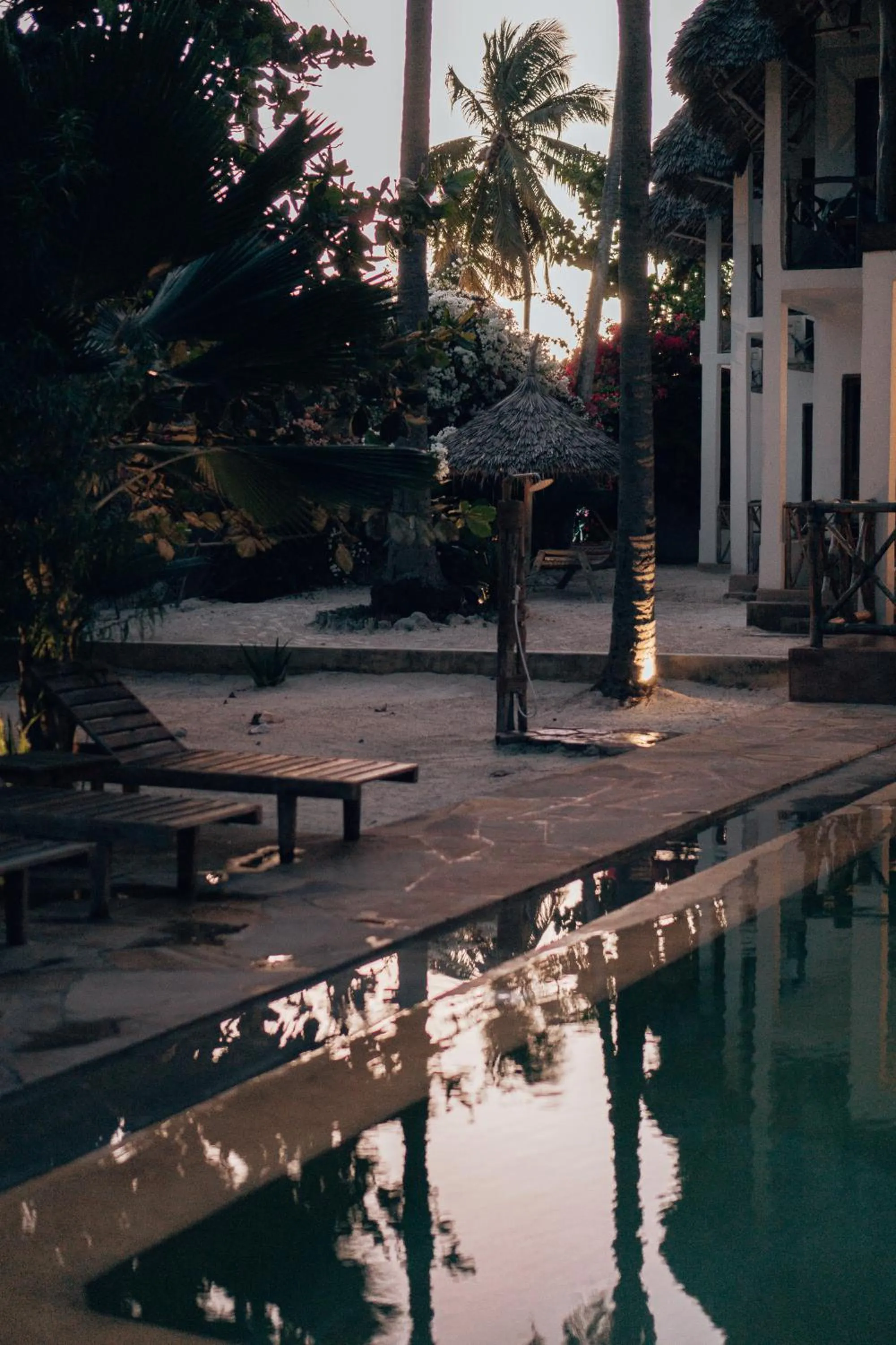 Garden view in Sahari Zanzibar