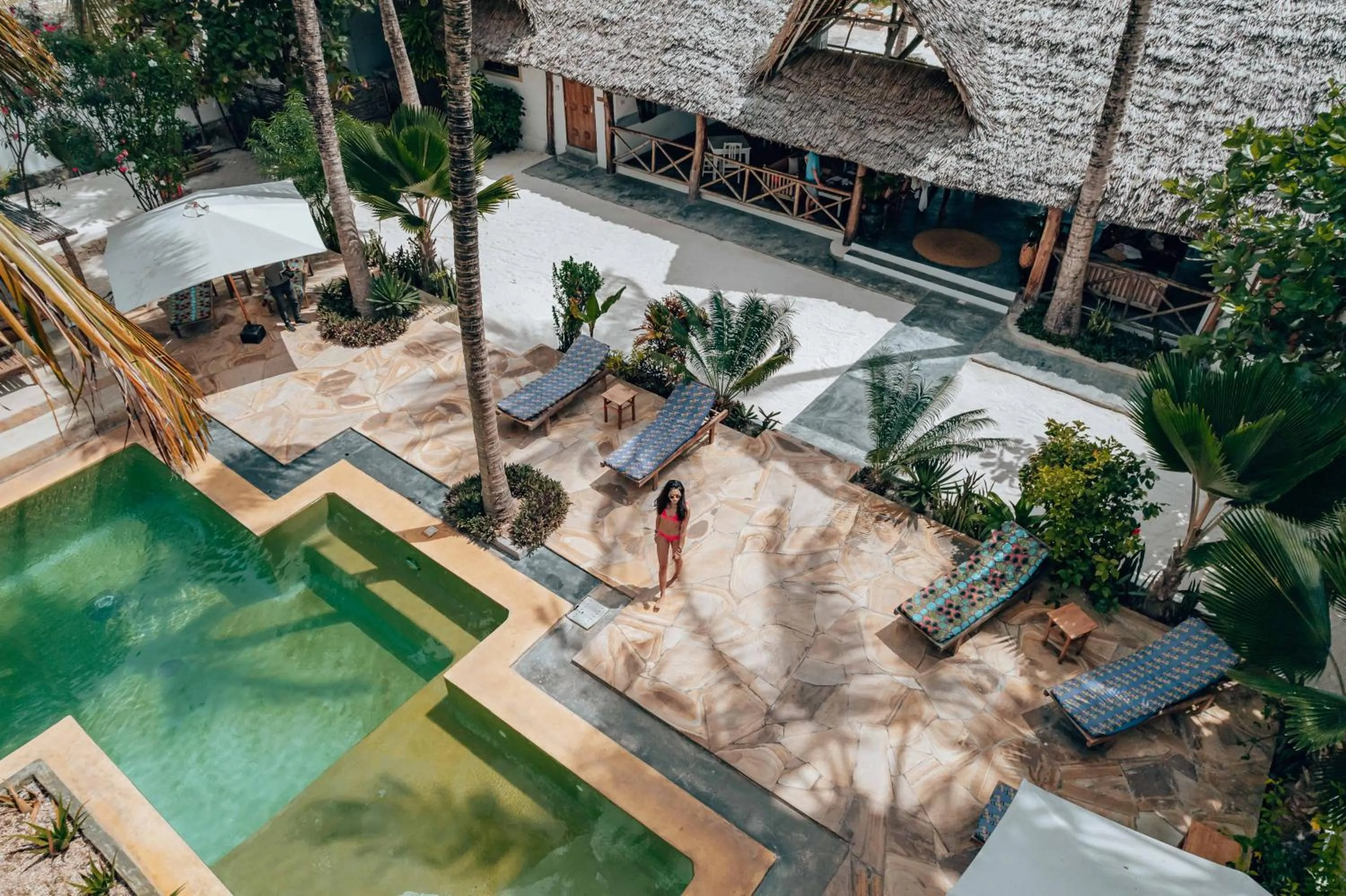 Pool view in Sahari Zanzibar