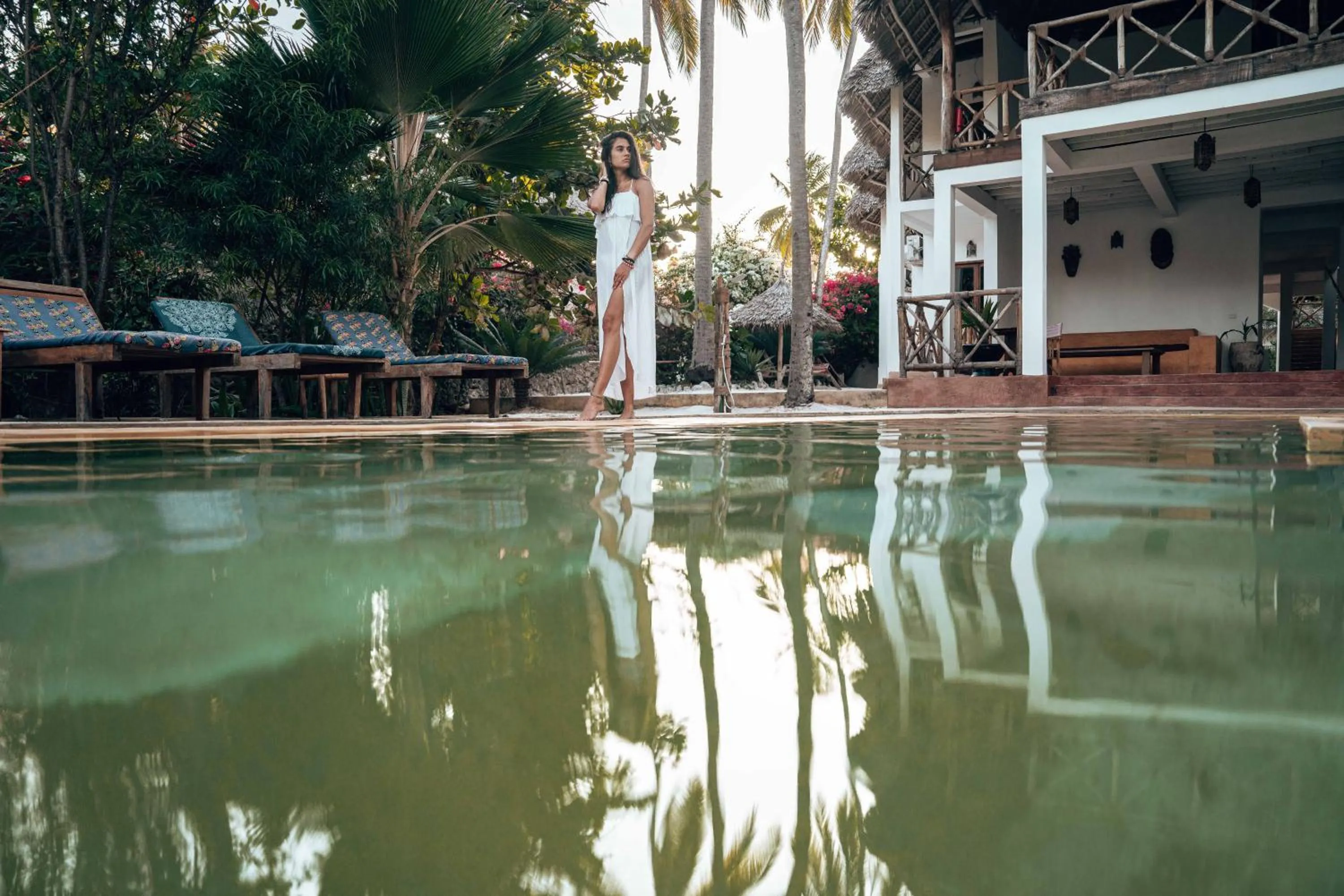 Swimming pool in Sahari Zanzibar