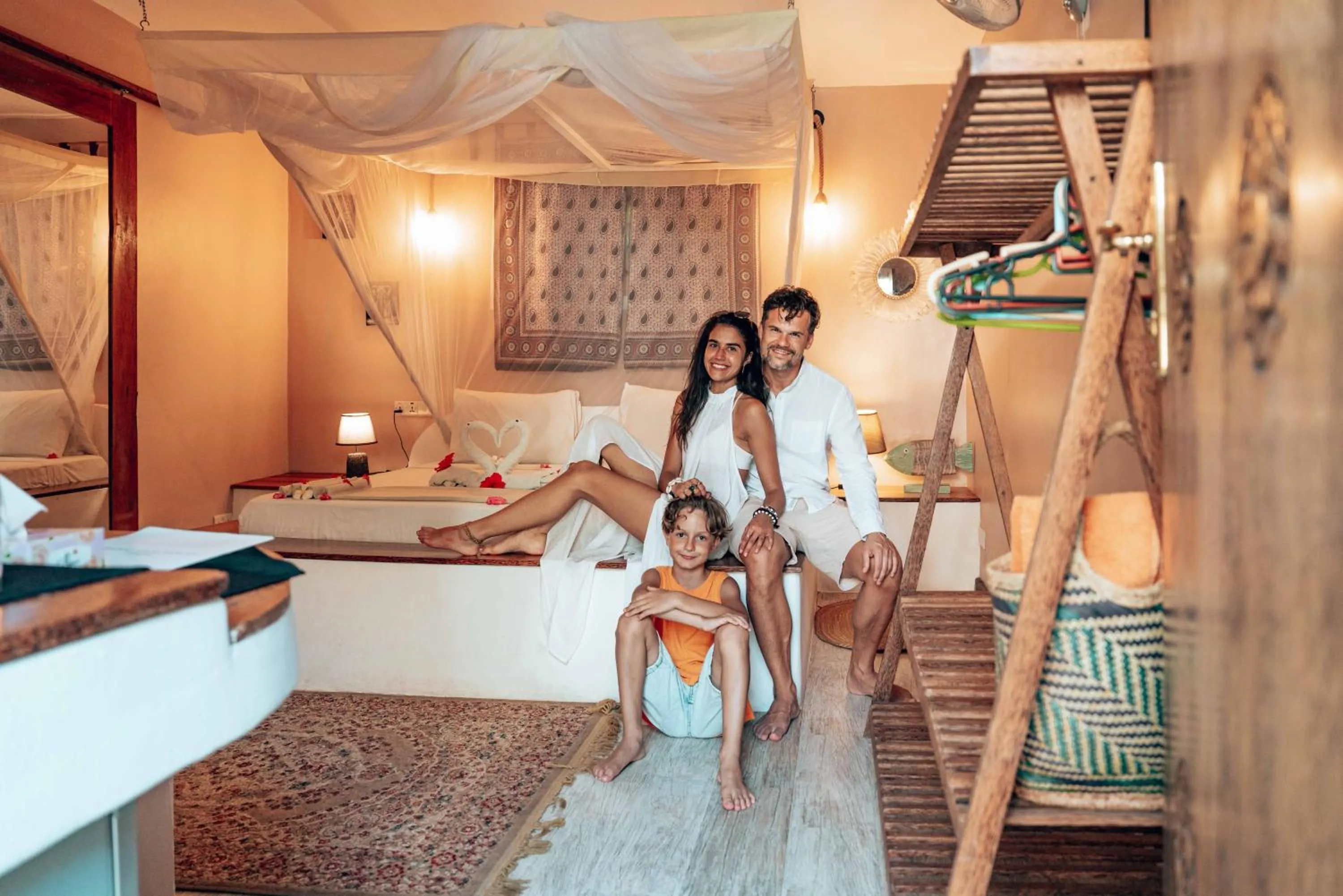 Bedroom in Sahari Zanzibar
