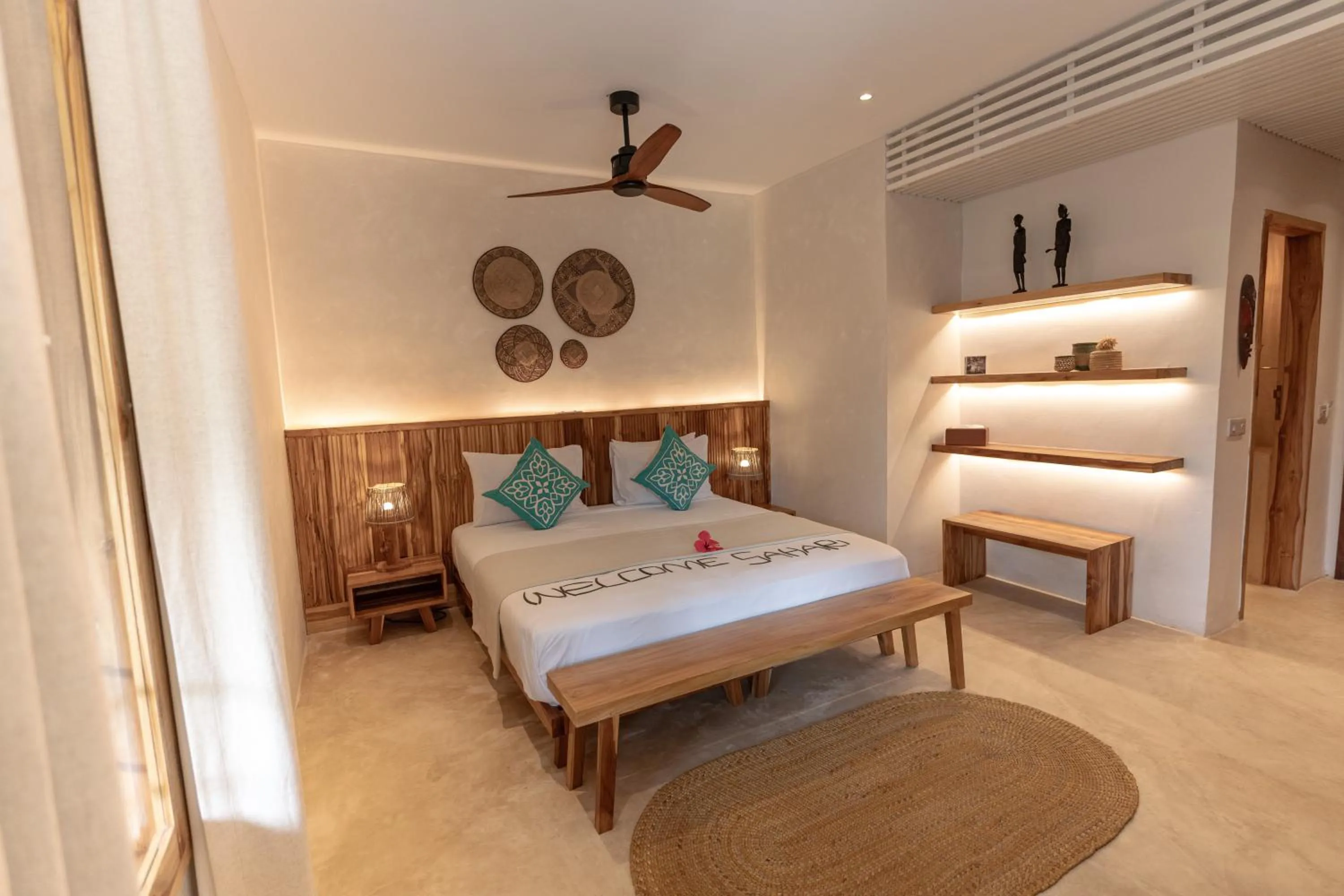 Bed in Sahari Zanzibar