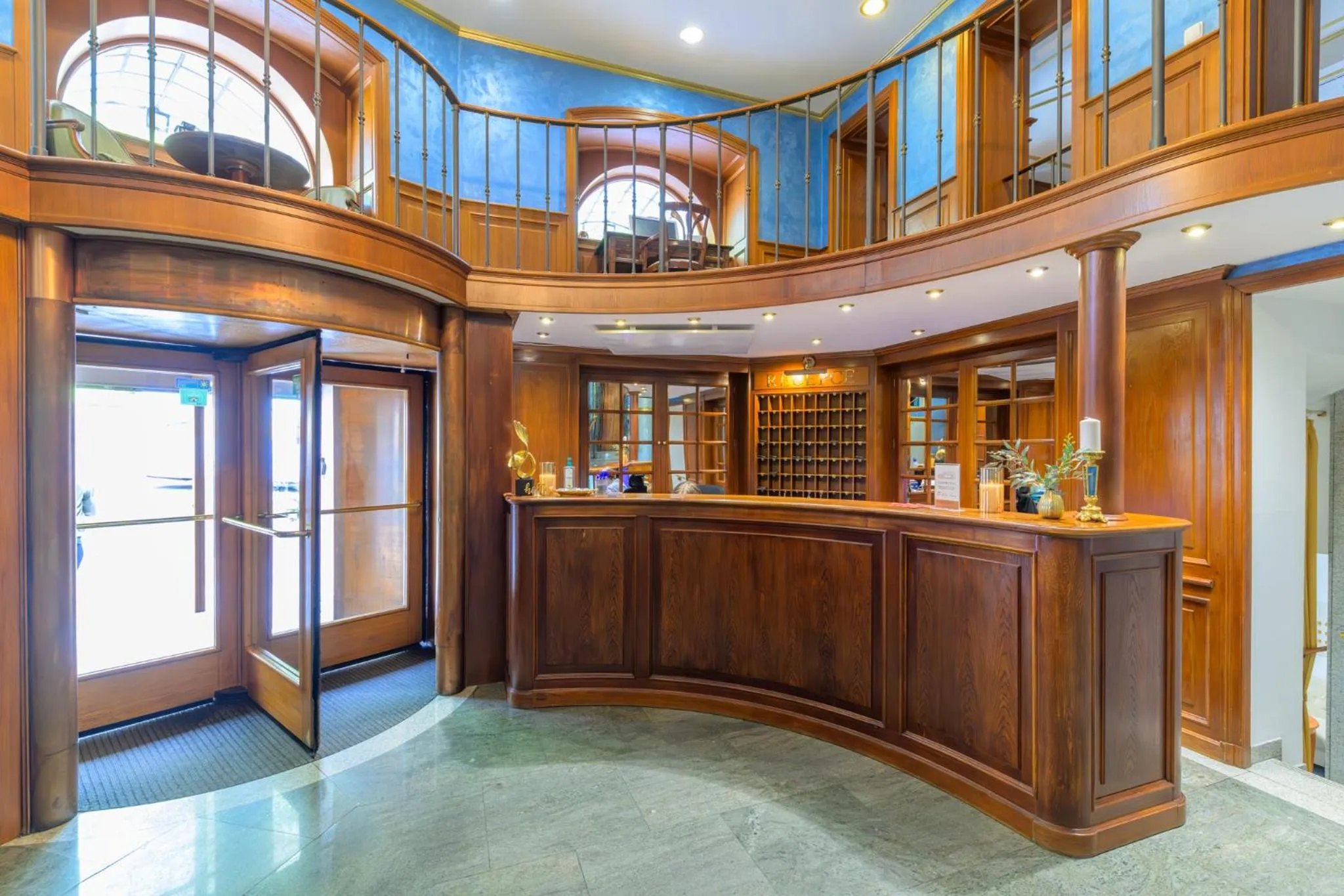 Lobby or reception in Hotel Kinsky Fountain