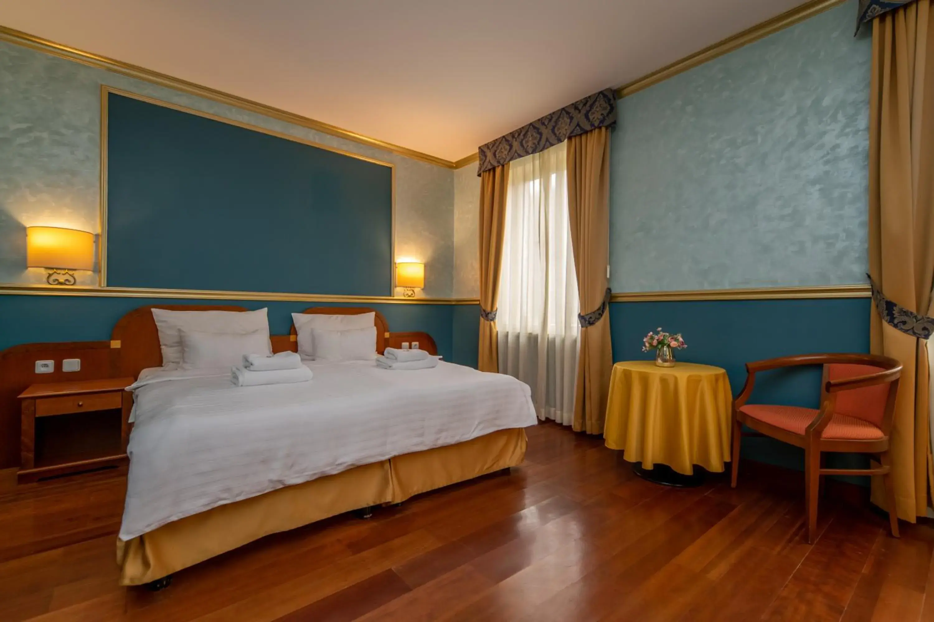 Bed in Hotel Kinsky Fountain Bed in Hotel Kinsky Fountain