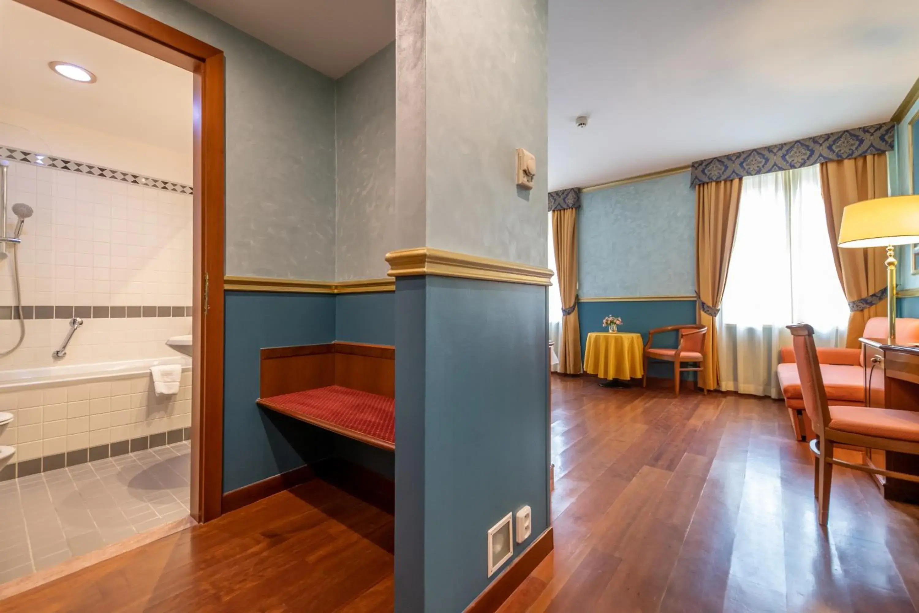 Photo of the whole room, Bed in Hotel Kinsky Fountain Photo of the whole room, Bed in Hotel Kinsky Fountain