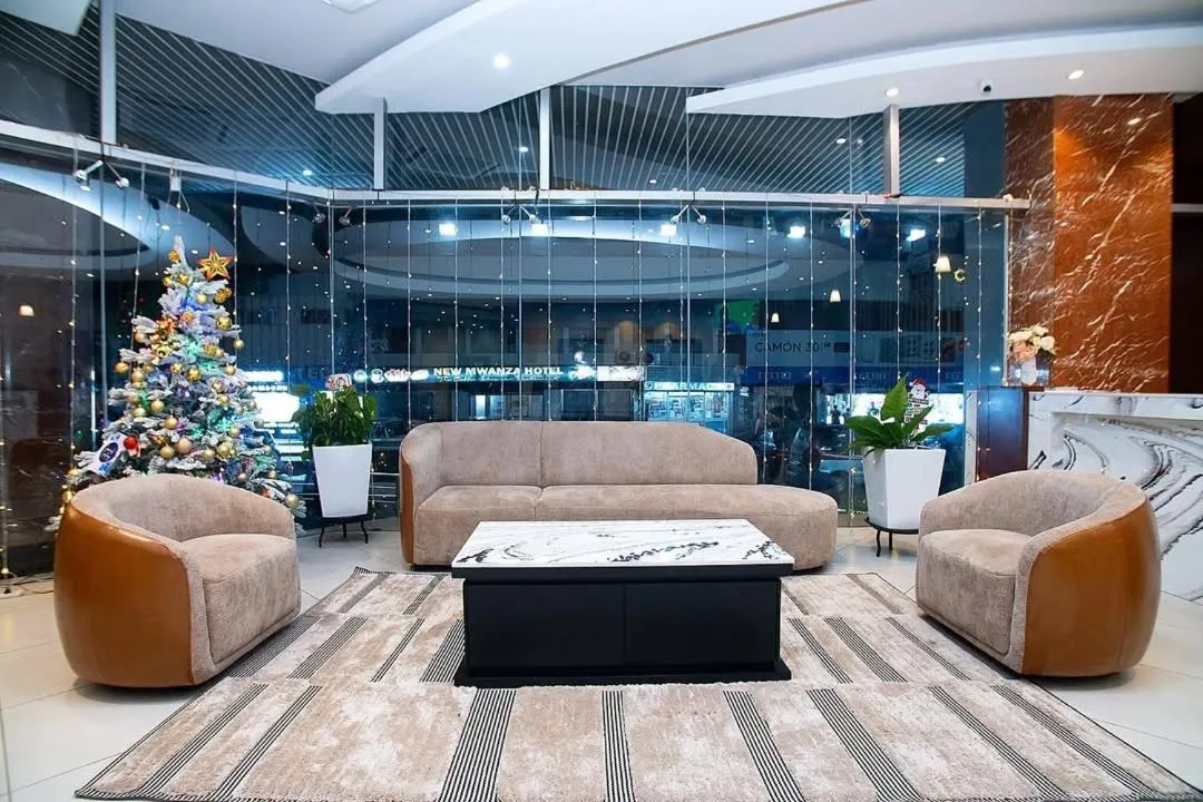 Seating area in Gold Crest Hotel