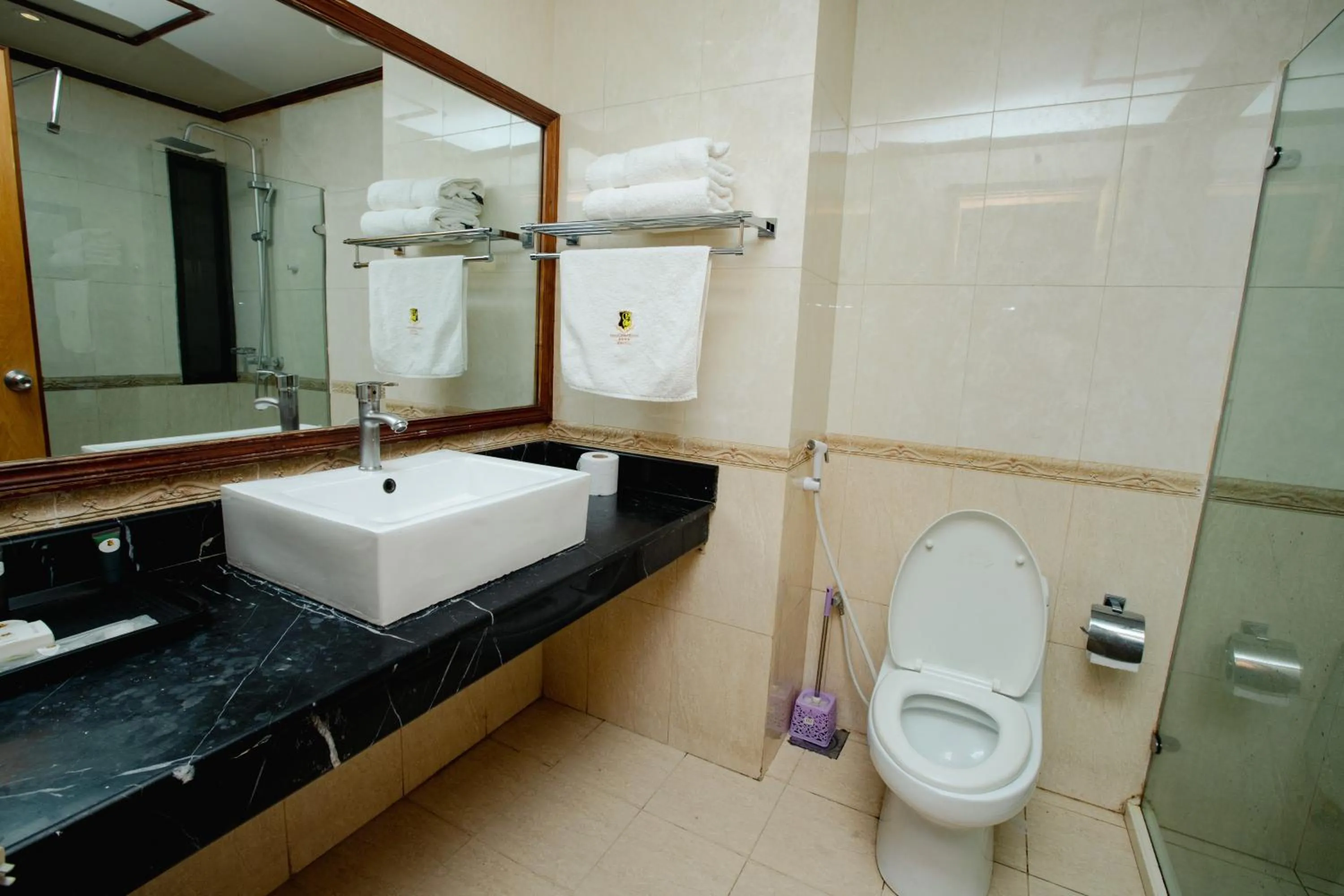 Bathroom in Gold Crest Hotel