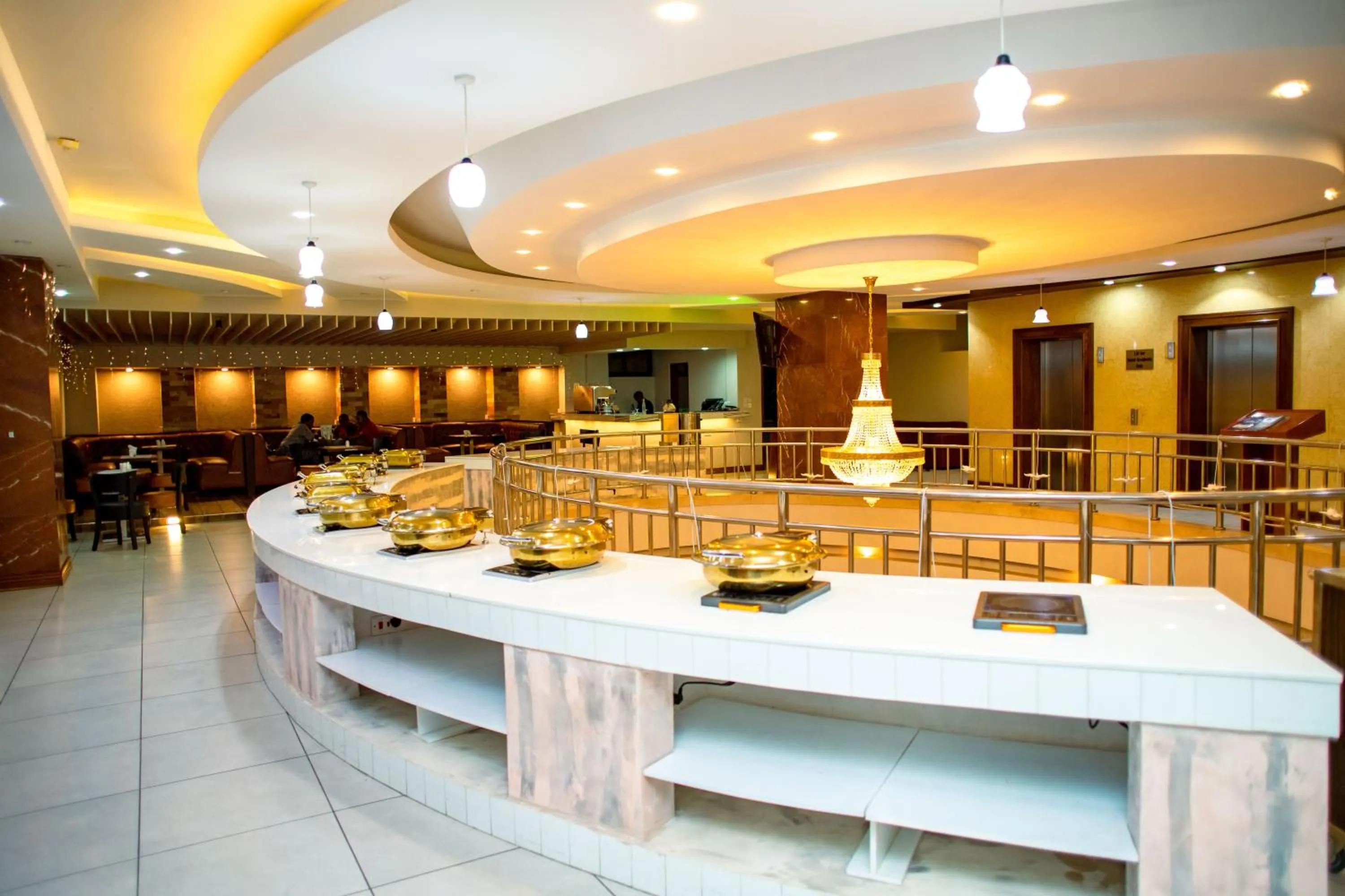 Breakfast in Gold Crest Hotel