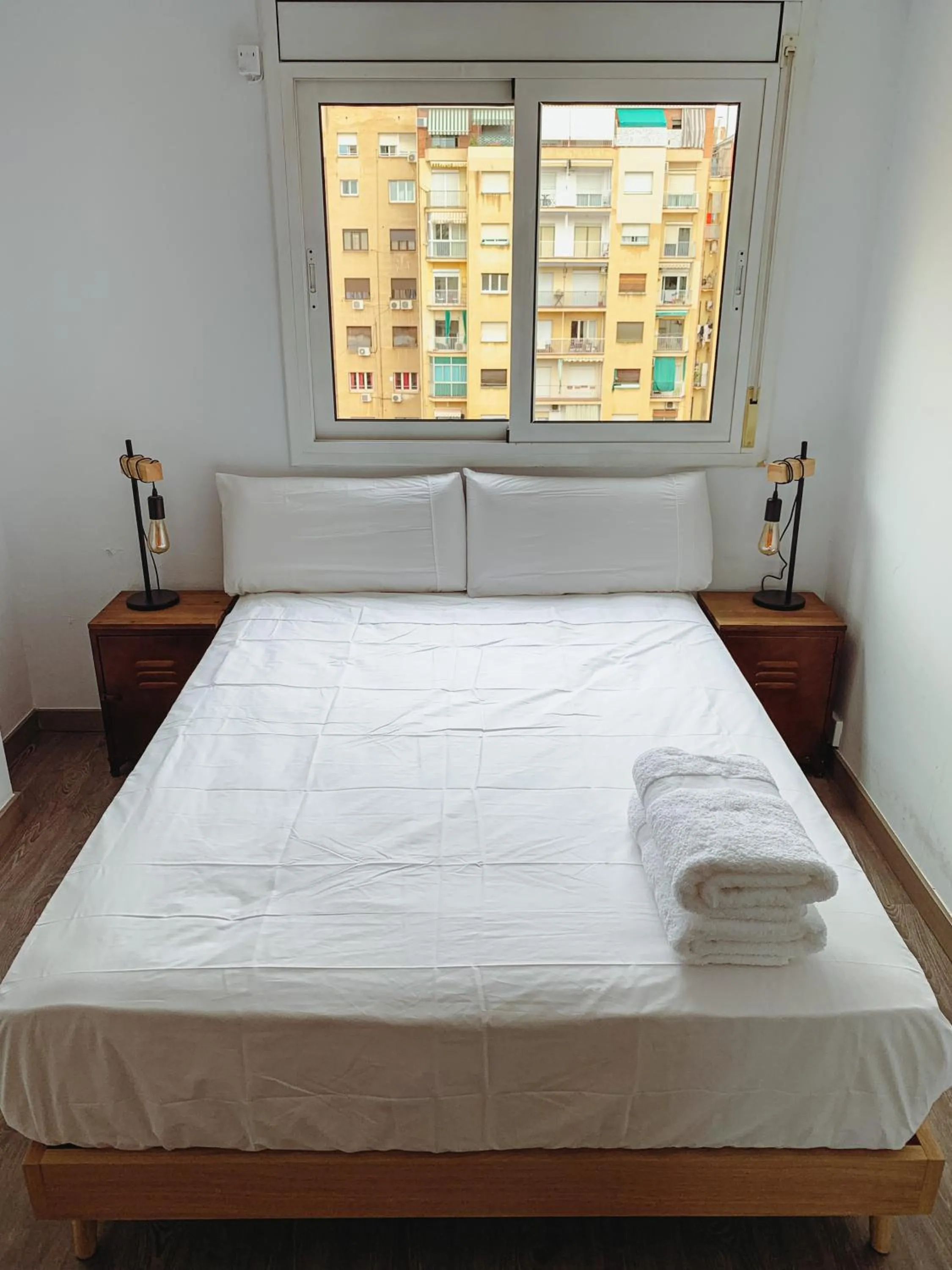 Bed in Incredible 2BR Penthouse with Urban Rooftop Garden