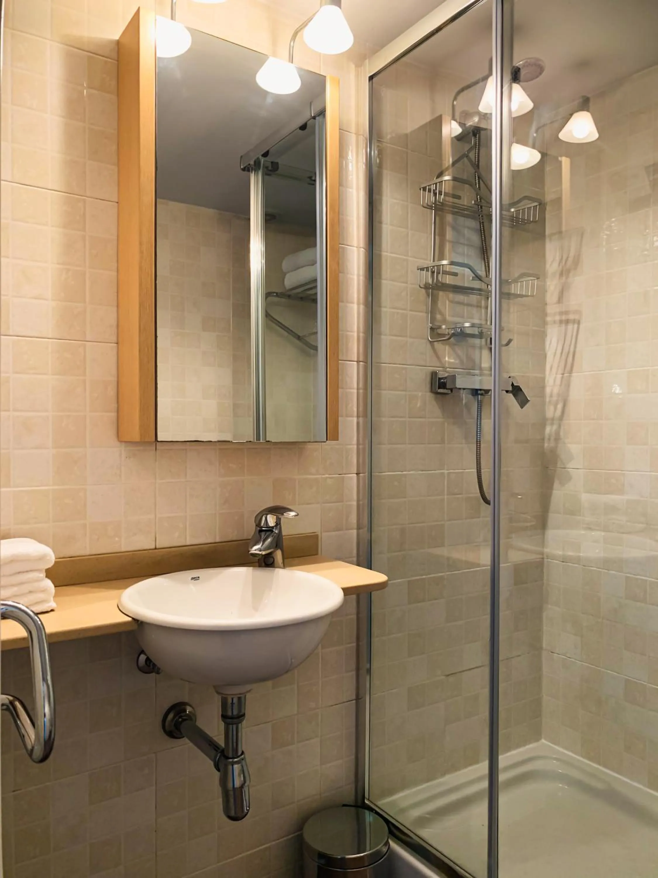 Bathroom in Incredible 2BR Penthouse with Urban Rooftop Garden
