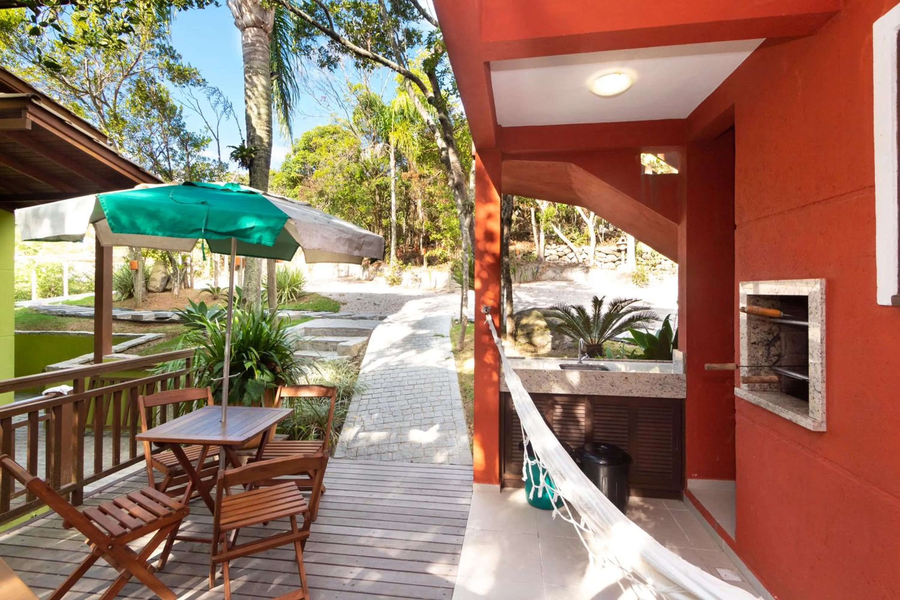 Patio in Dubai Bungalows Bombinhas