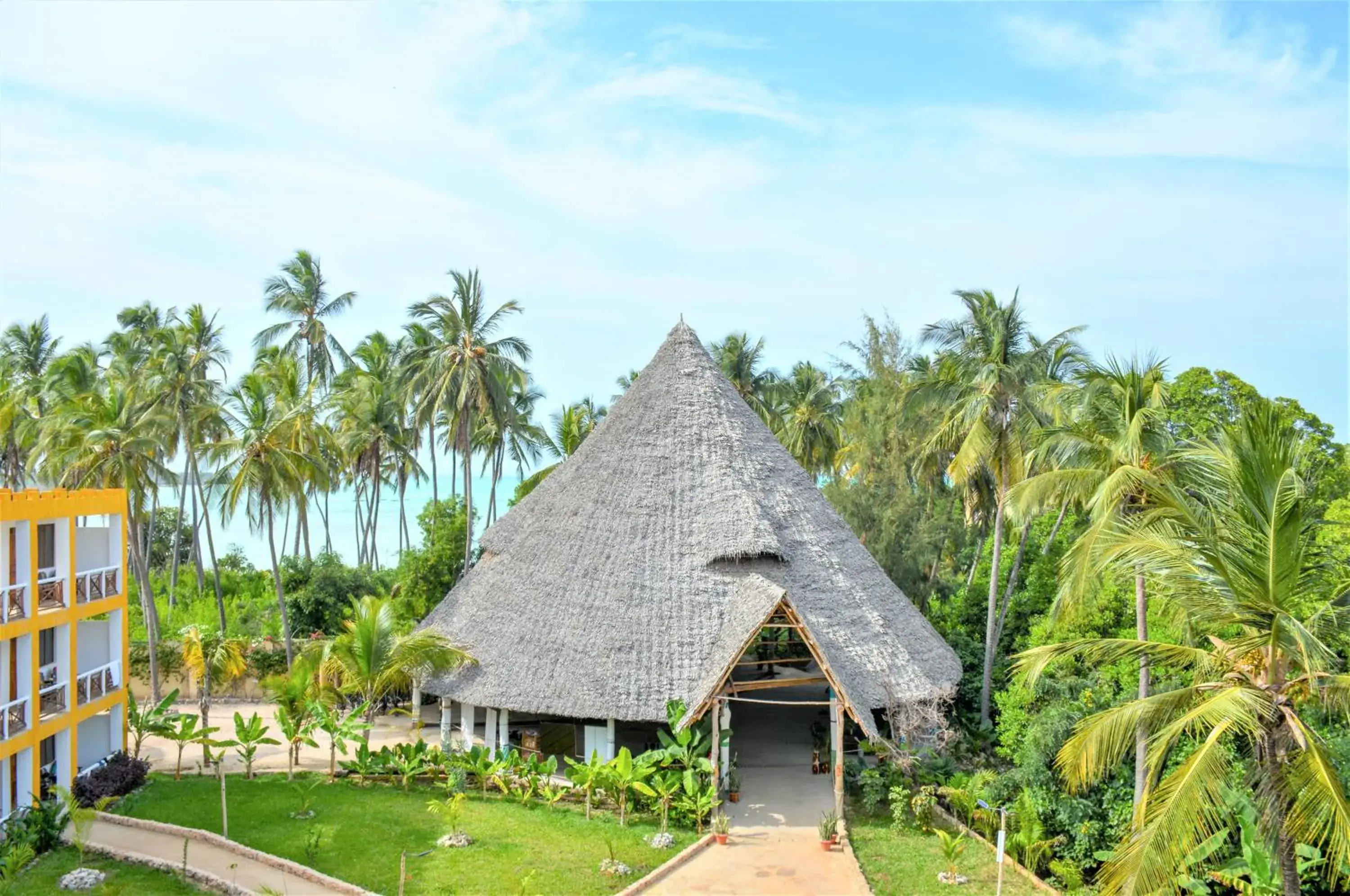 Lobby or reception in Reef & Beach Resort - Spa Jambiani Lobby or reception in Reef & Beach Resort - Spa Jambiani