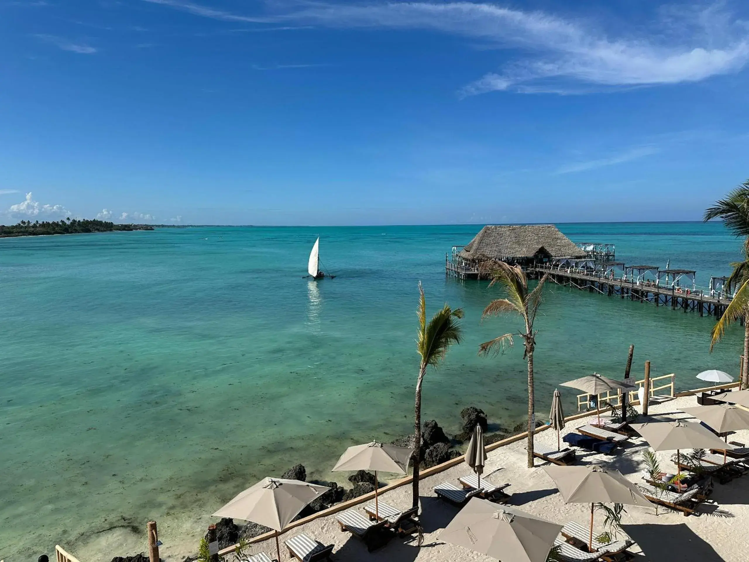 Sea view in Reef & Beach Resort - Spa Jambiani Sea view in Reef & Beach Resort - Spa Jambiani