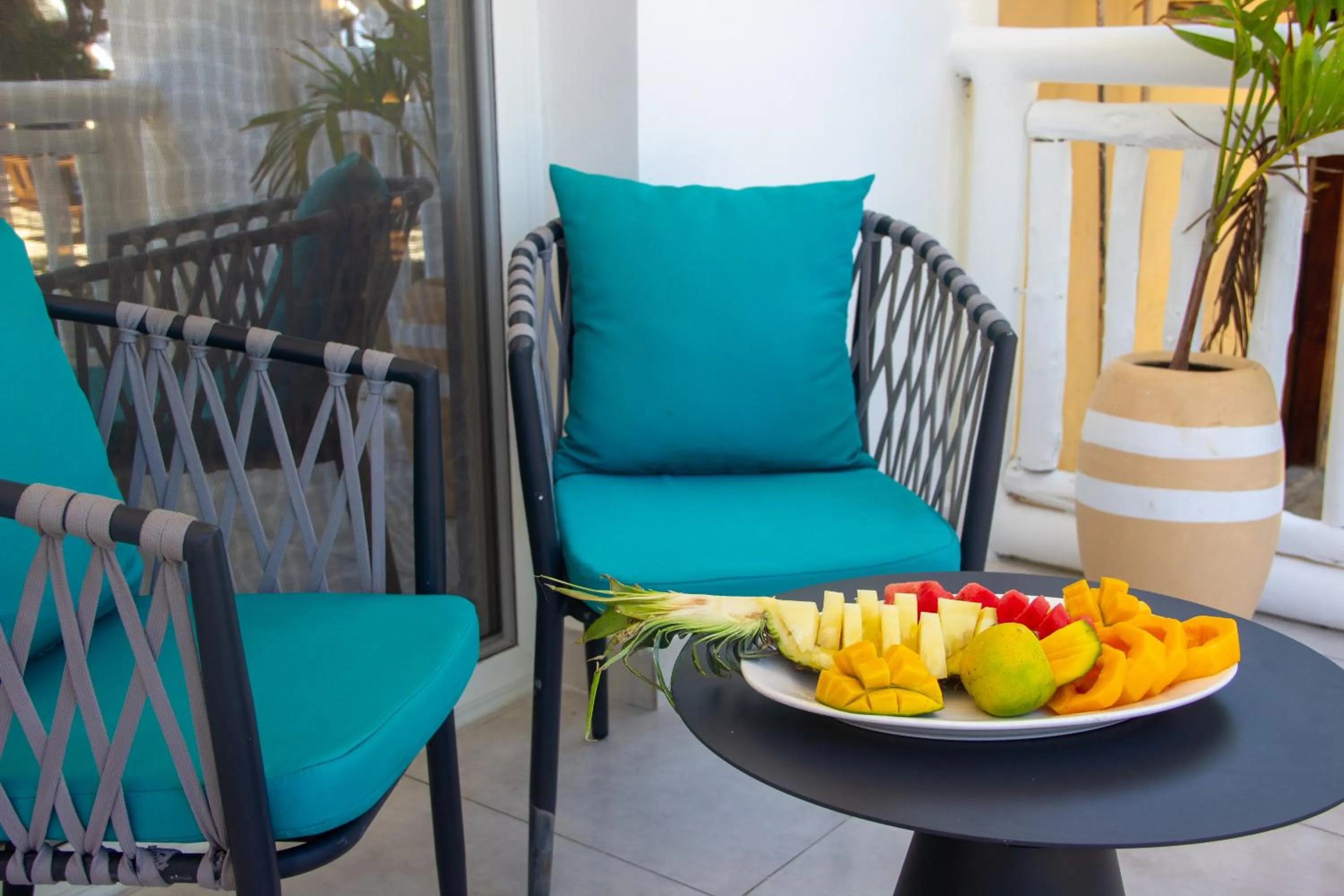 Balcony/Terrace in Reef & Beach Resort - Spa Jambiani