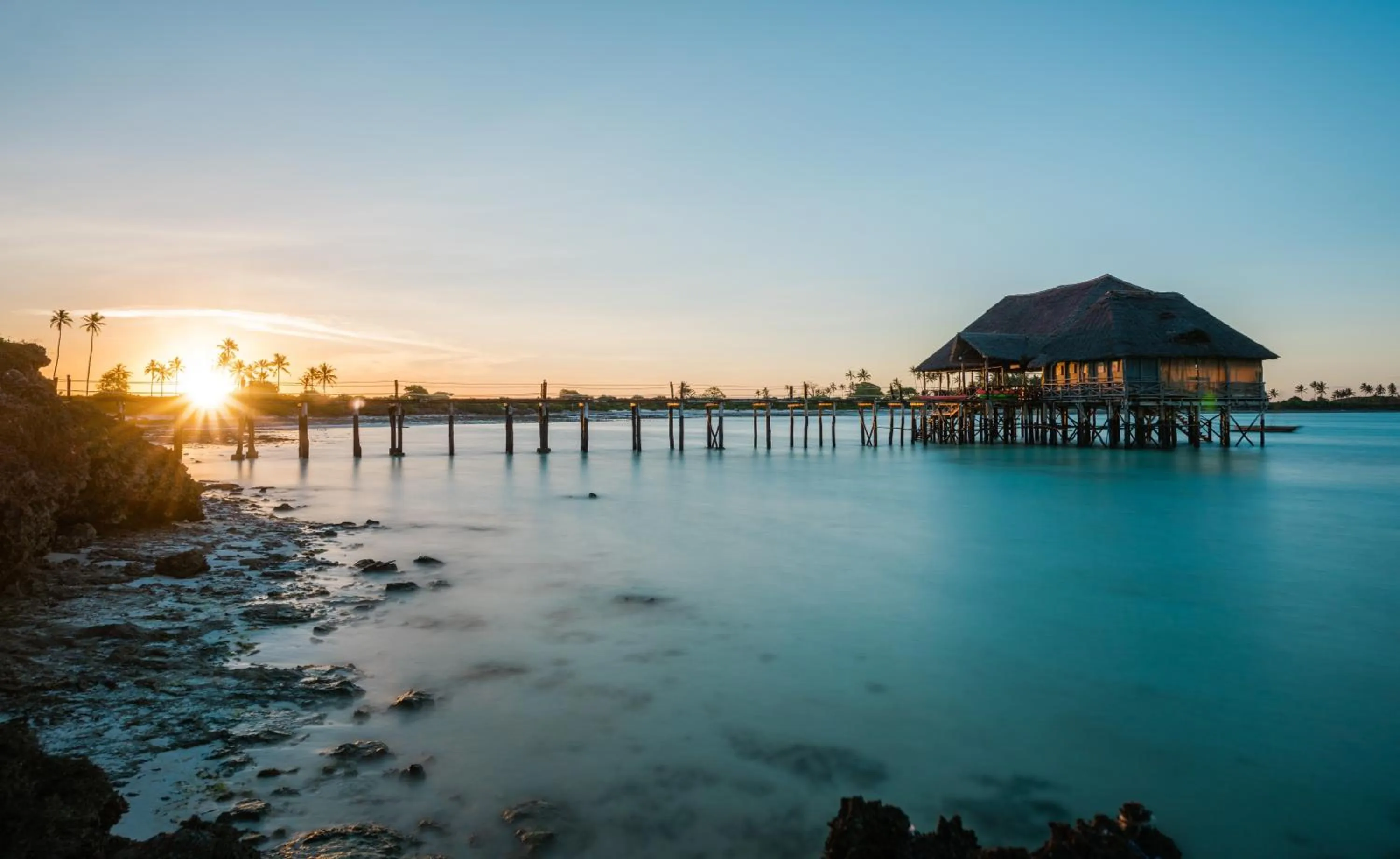 Sunset in Reef & Beach Resort - Spa Jambiani