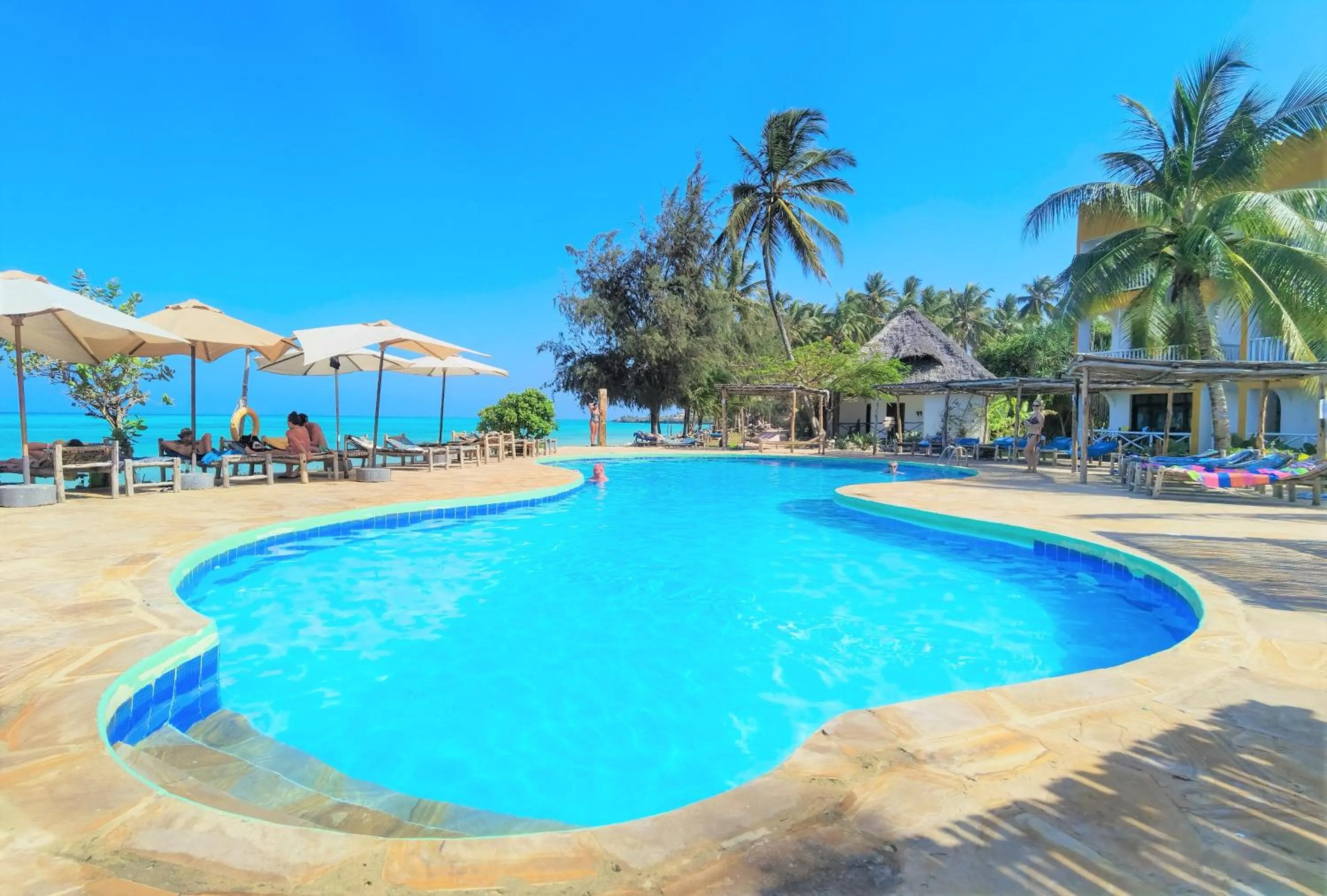 Swimming pool in Reef & Beach Resort - Spa Jambiani