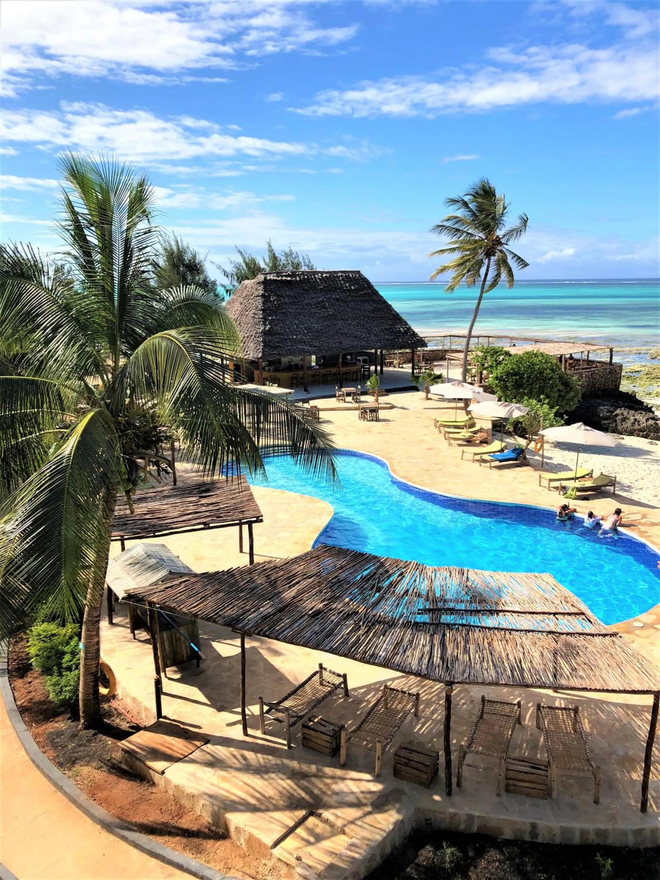 Pool view in Reef & Beach Resort - Spa Jambiani