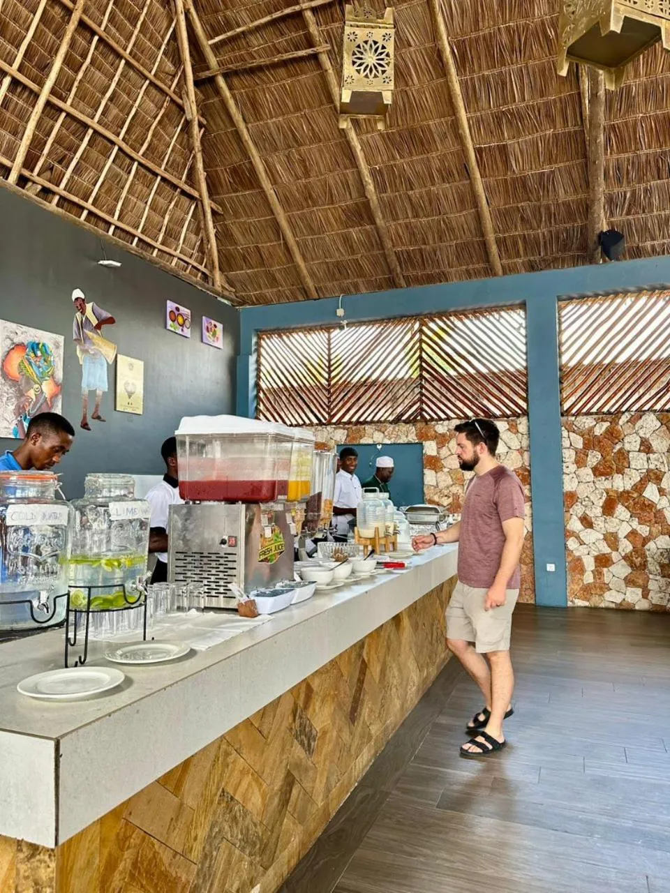 Restaurant/places to eat in Sunset Kendwa Beach Hotel