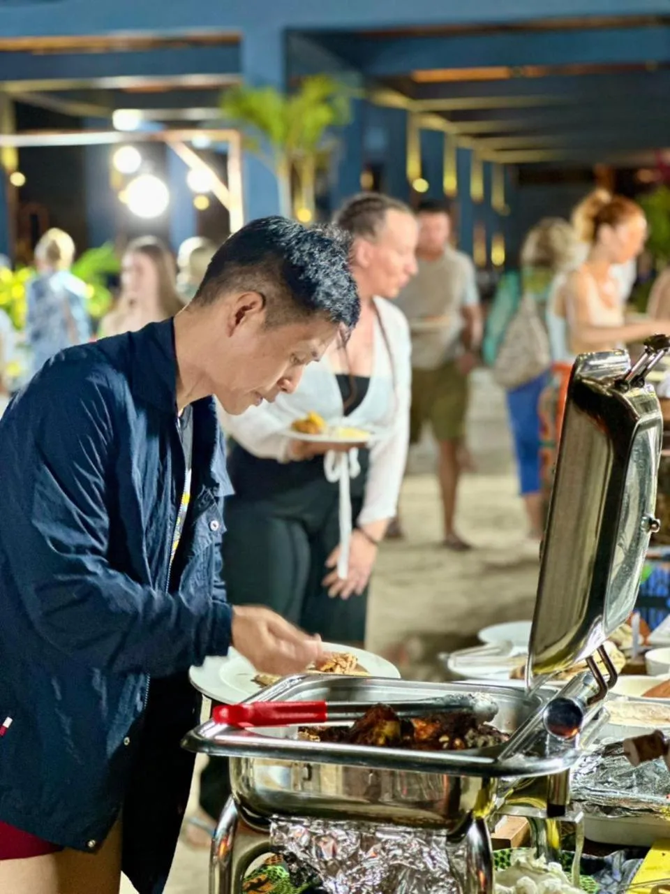 BBQ facilities in Sunset Kendwa Beach Hotel