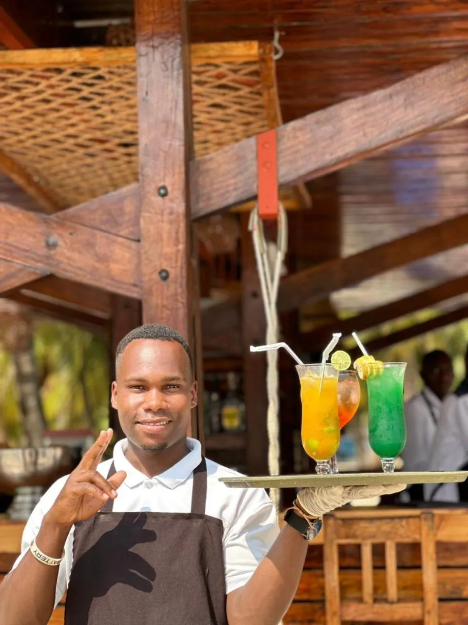 Staff in Sunset Kendwa Beach Hotel