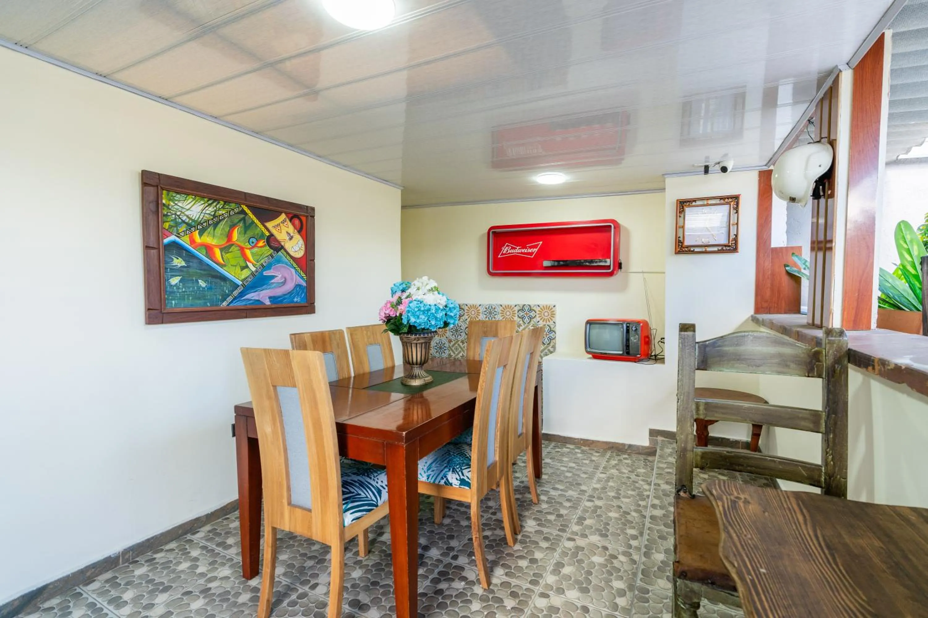 Seating area in Hotel Casa Antigua