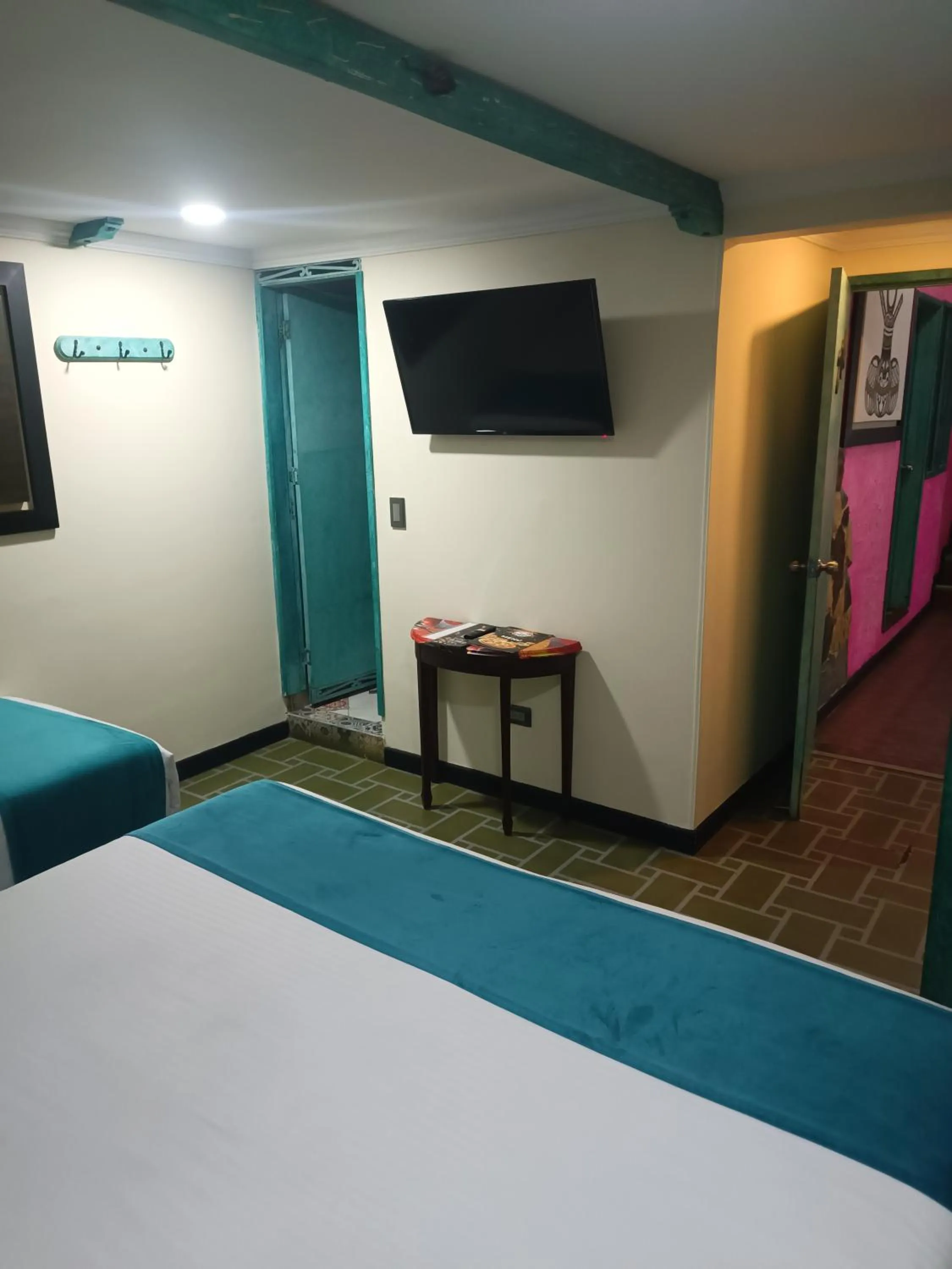 Bed in Hotel Casa Antigua