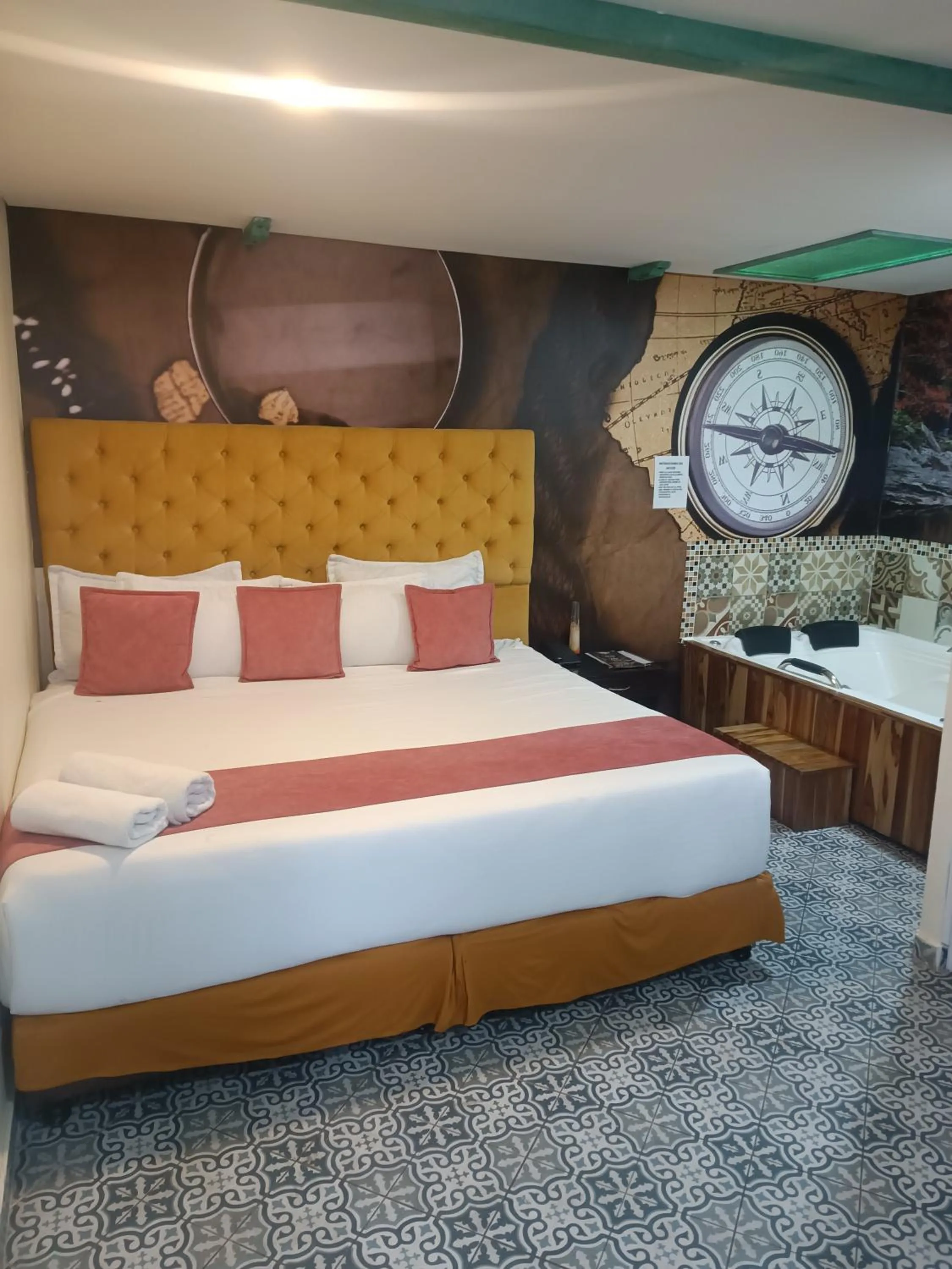 Bed in Hotel Casa Antigua