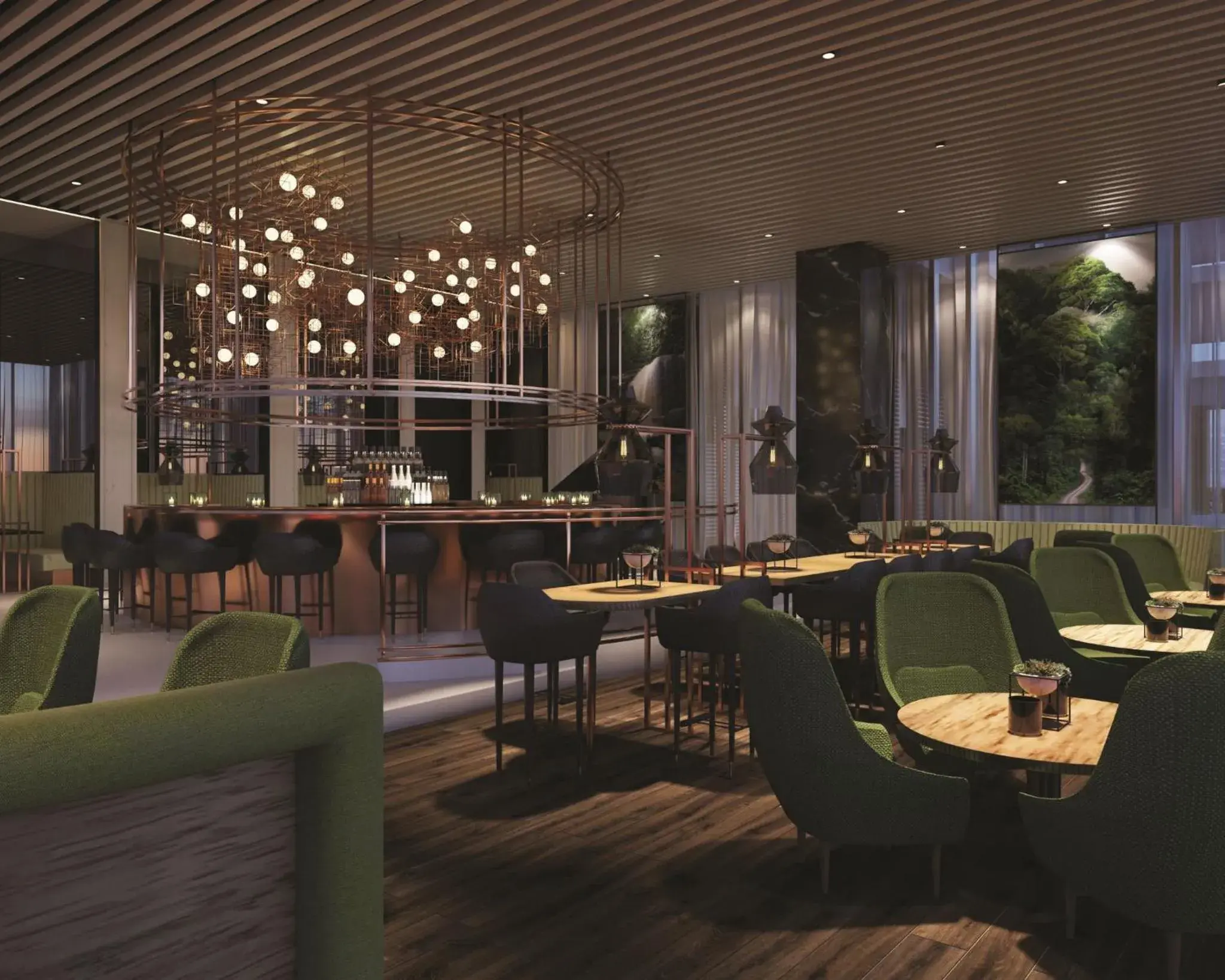 Lounge or bar in Park Hyatt Jakarta Lounge or bar in Park Hyatt Jakarta