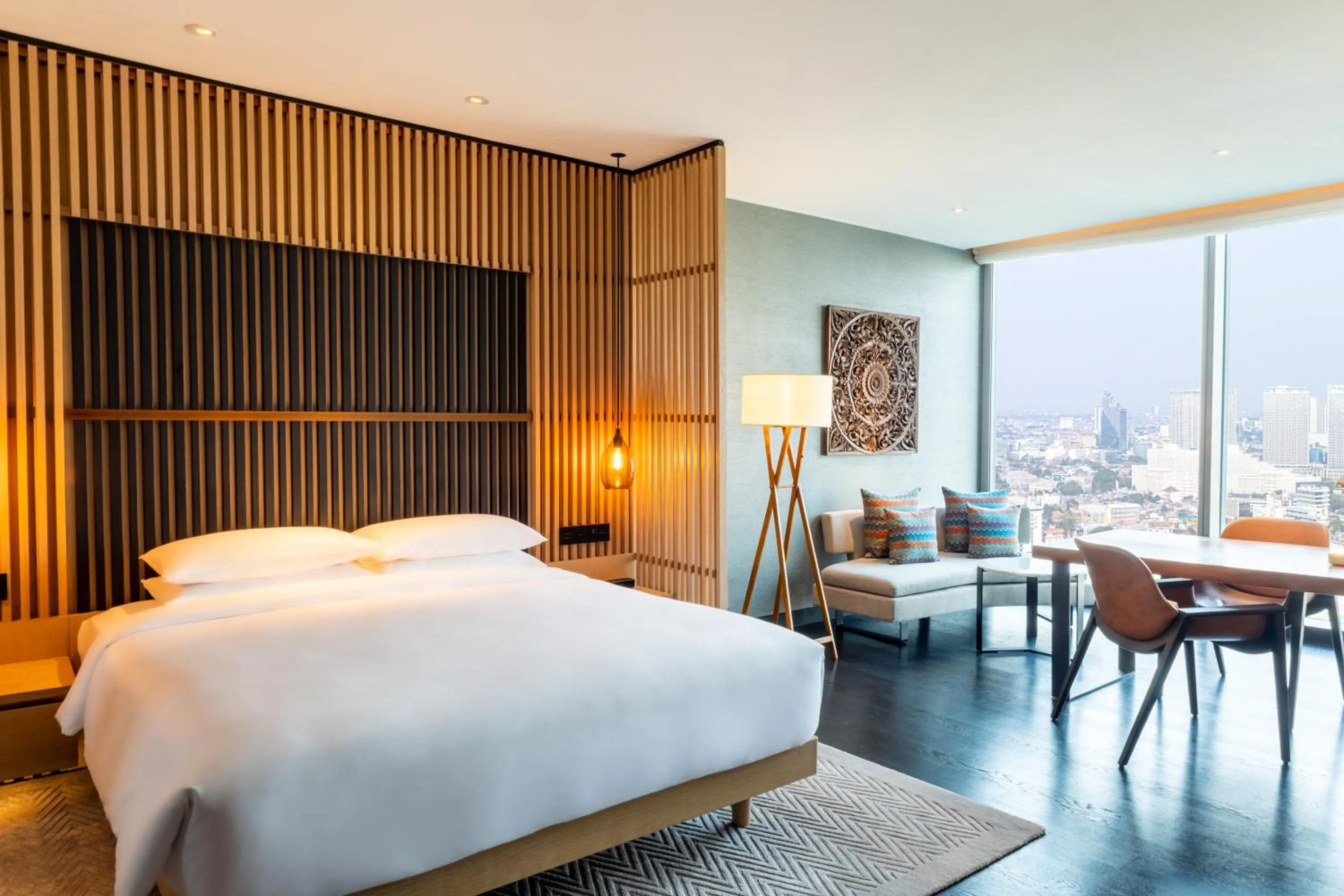 Bed in Park Hyatt Jakarta