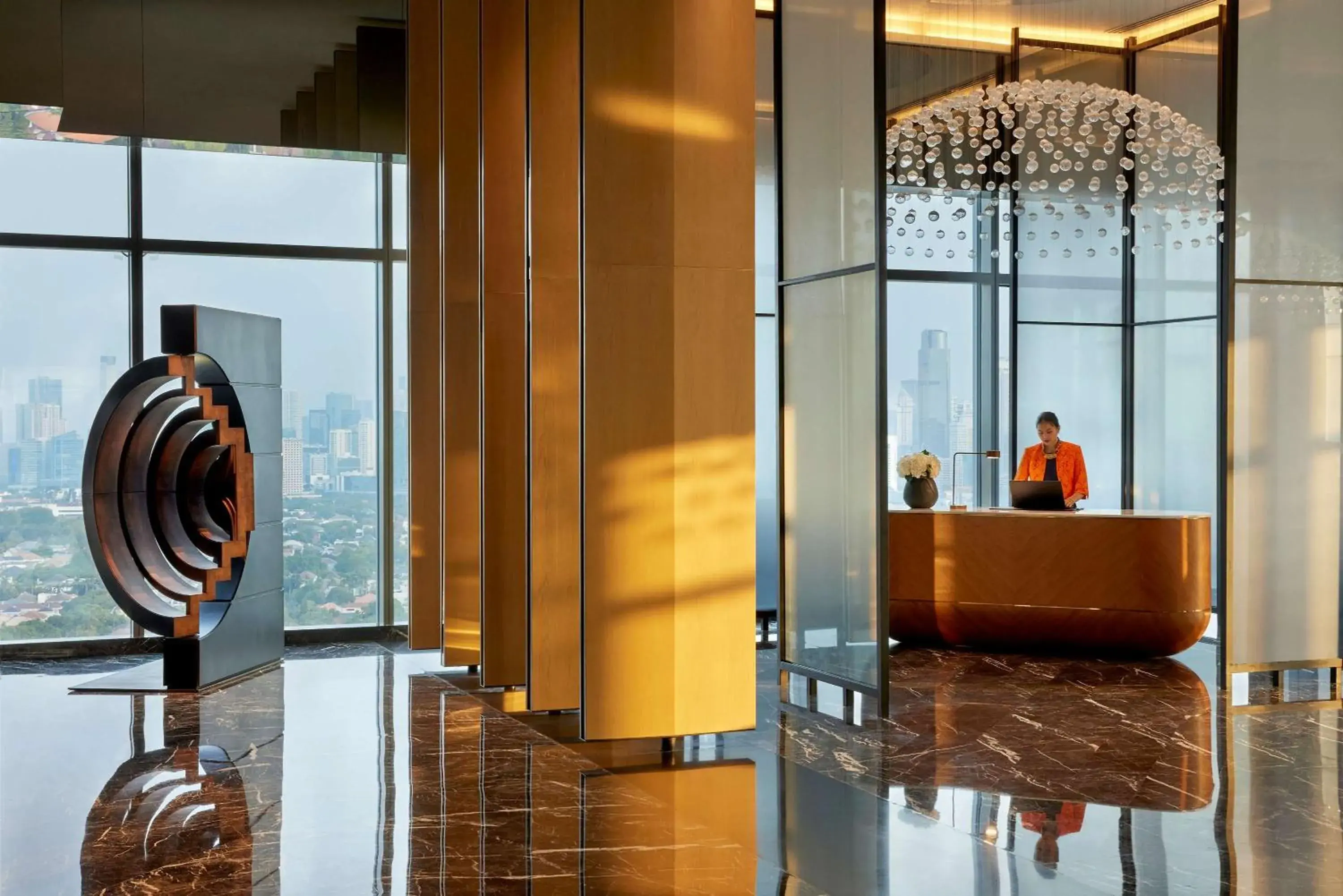 Lobby or reception in Park Hyatt Jakarta Lobby or reception in Park Hyatt Jakarta