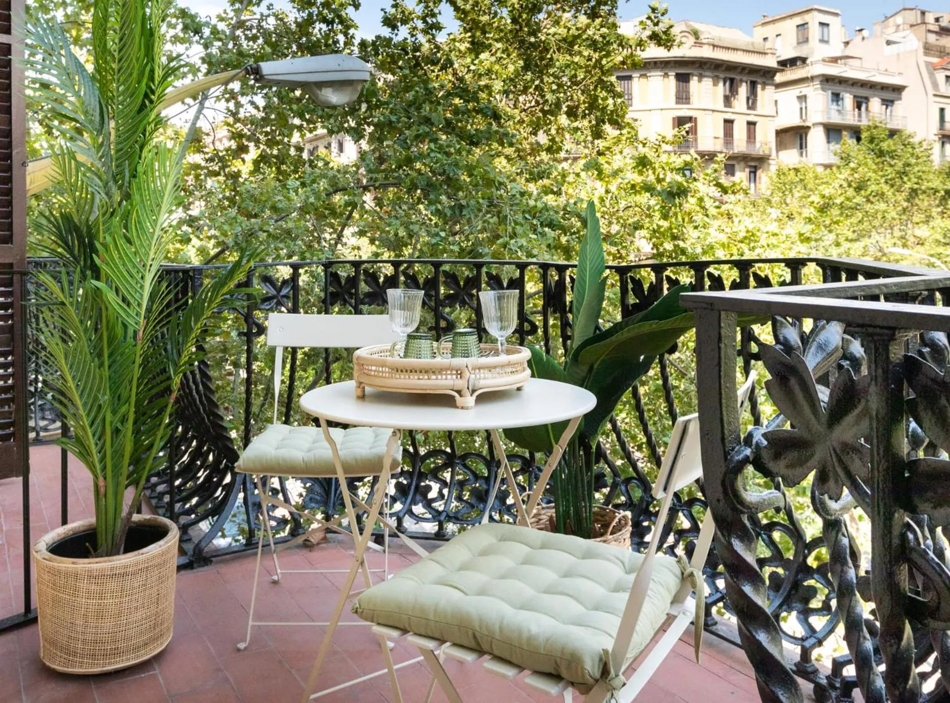 Balcony/Terrace in La Maison de Barcelone