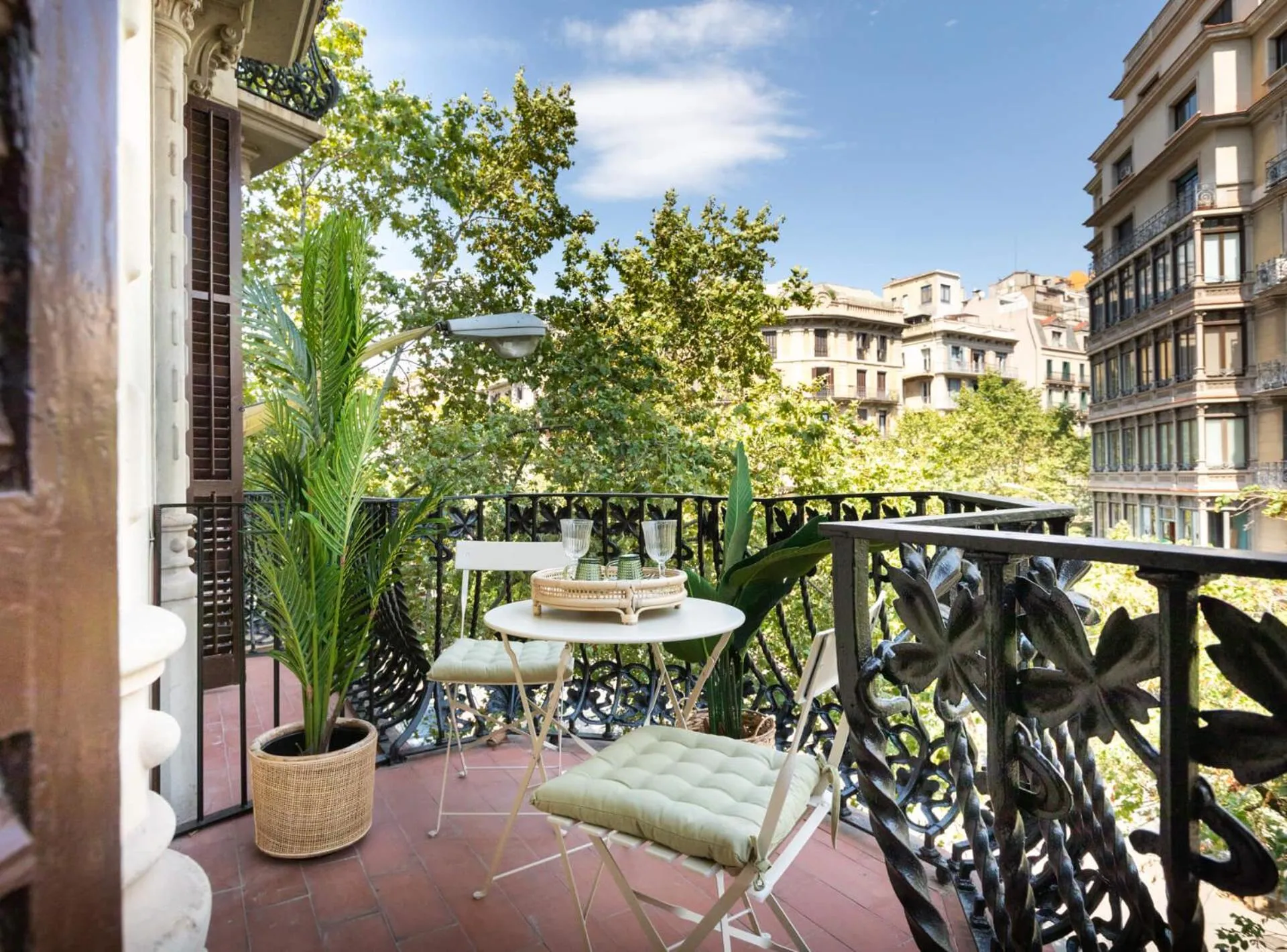Balcony/Terrace in La Maison de Barcelone