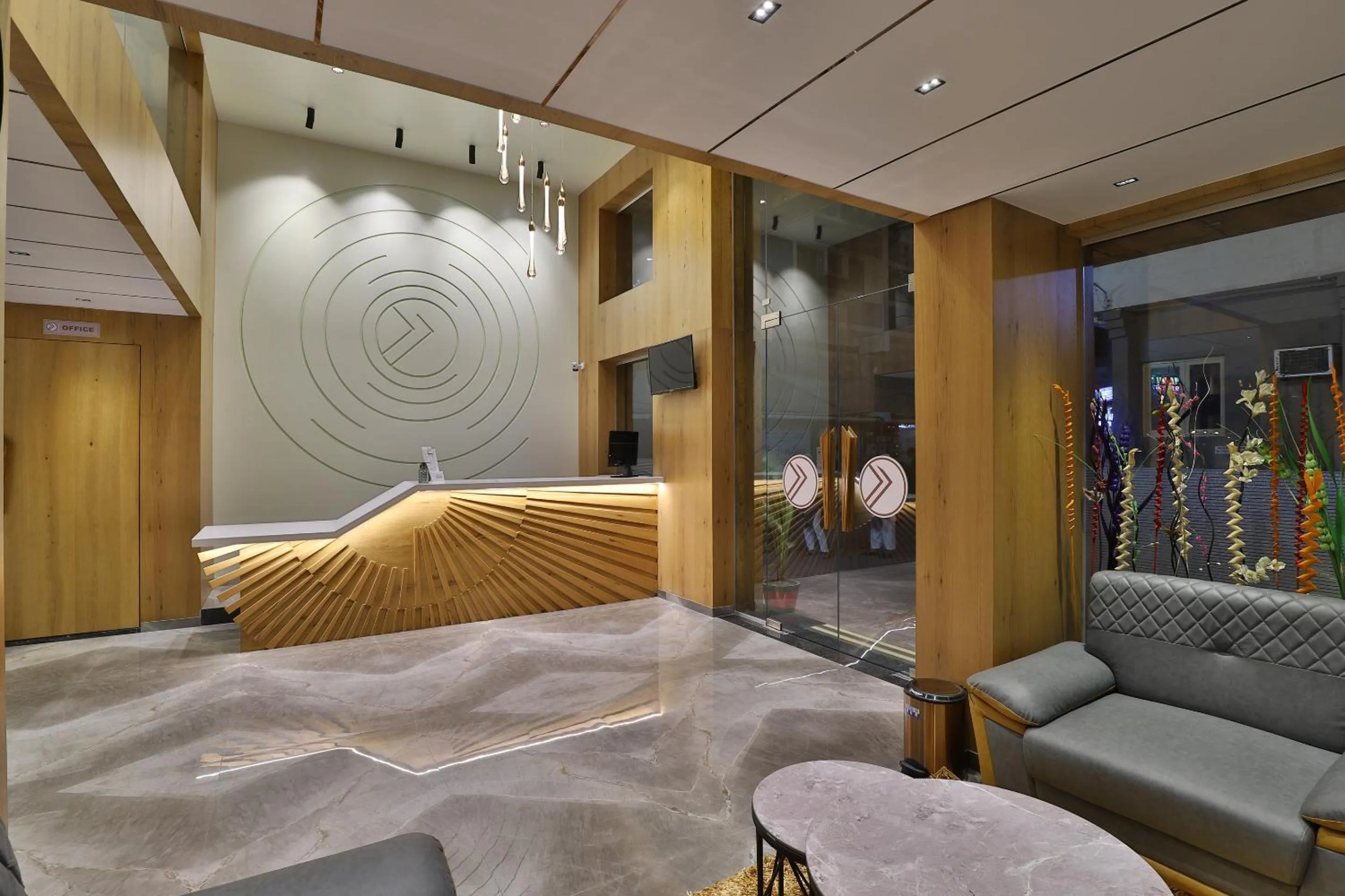 Lobby or reception in 7 Orbit Hotel, Surat