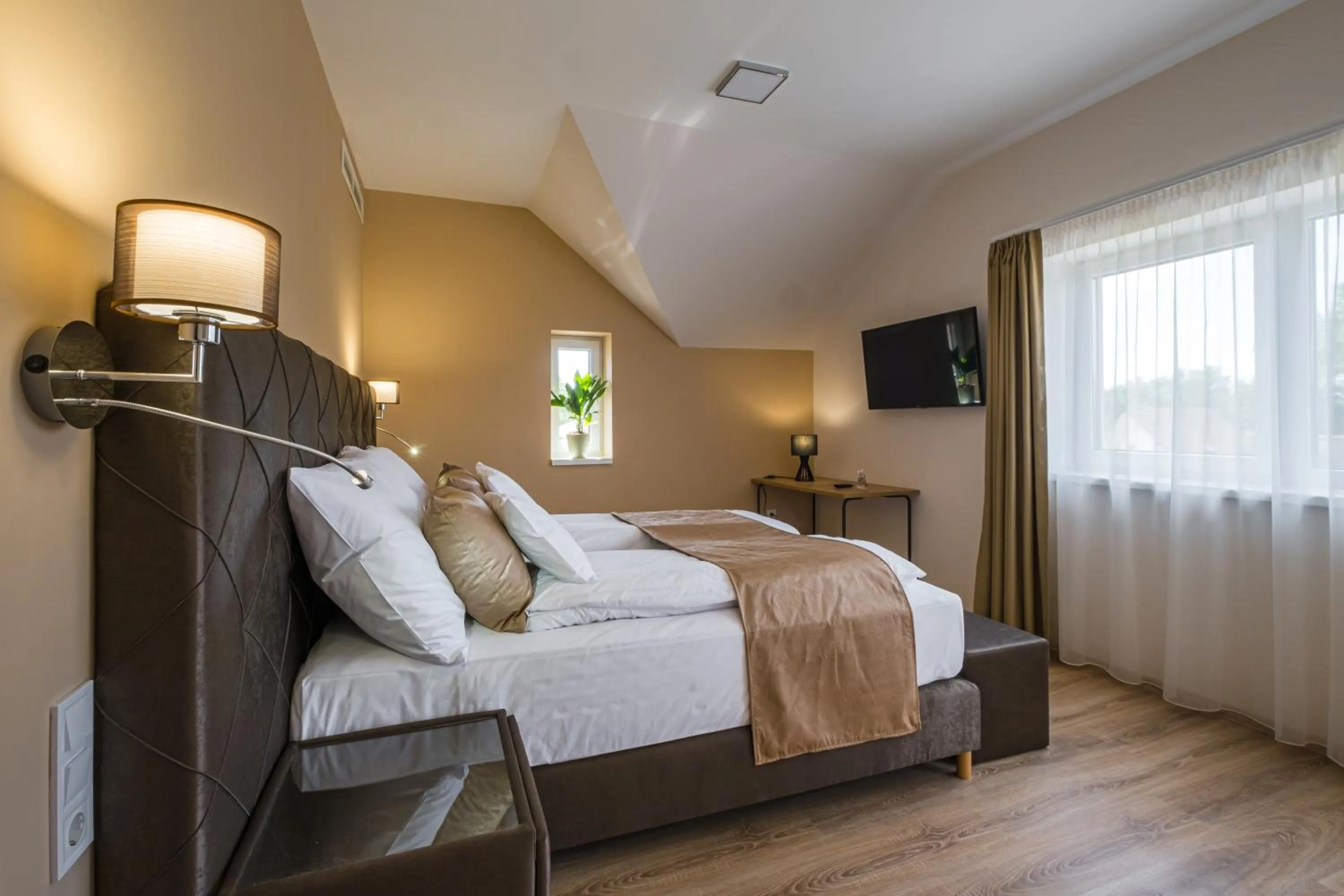 Bed in Kistücsök Food & Room