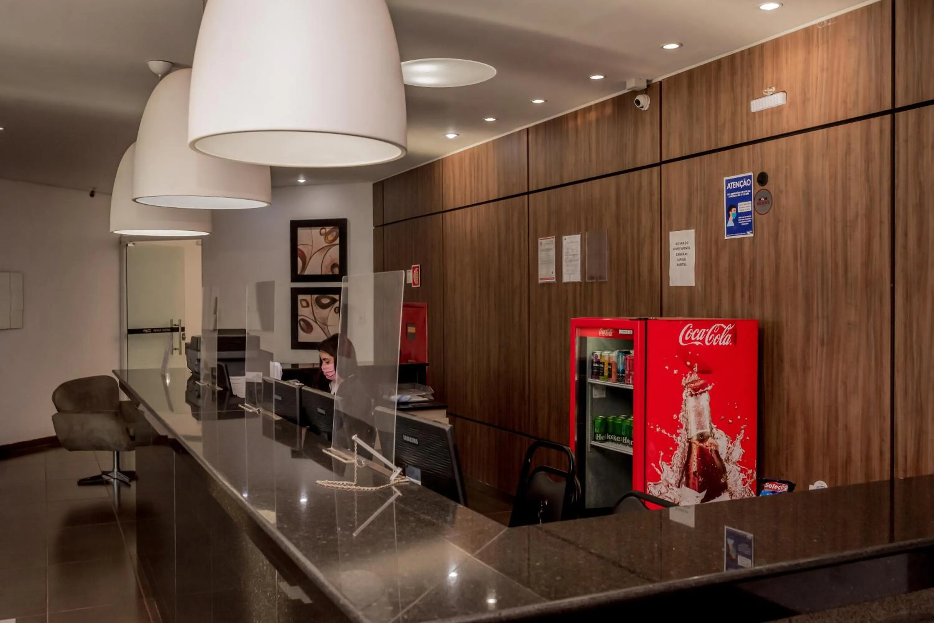 Lobby or reception in Fenix Hotel Araxá