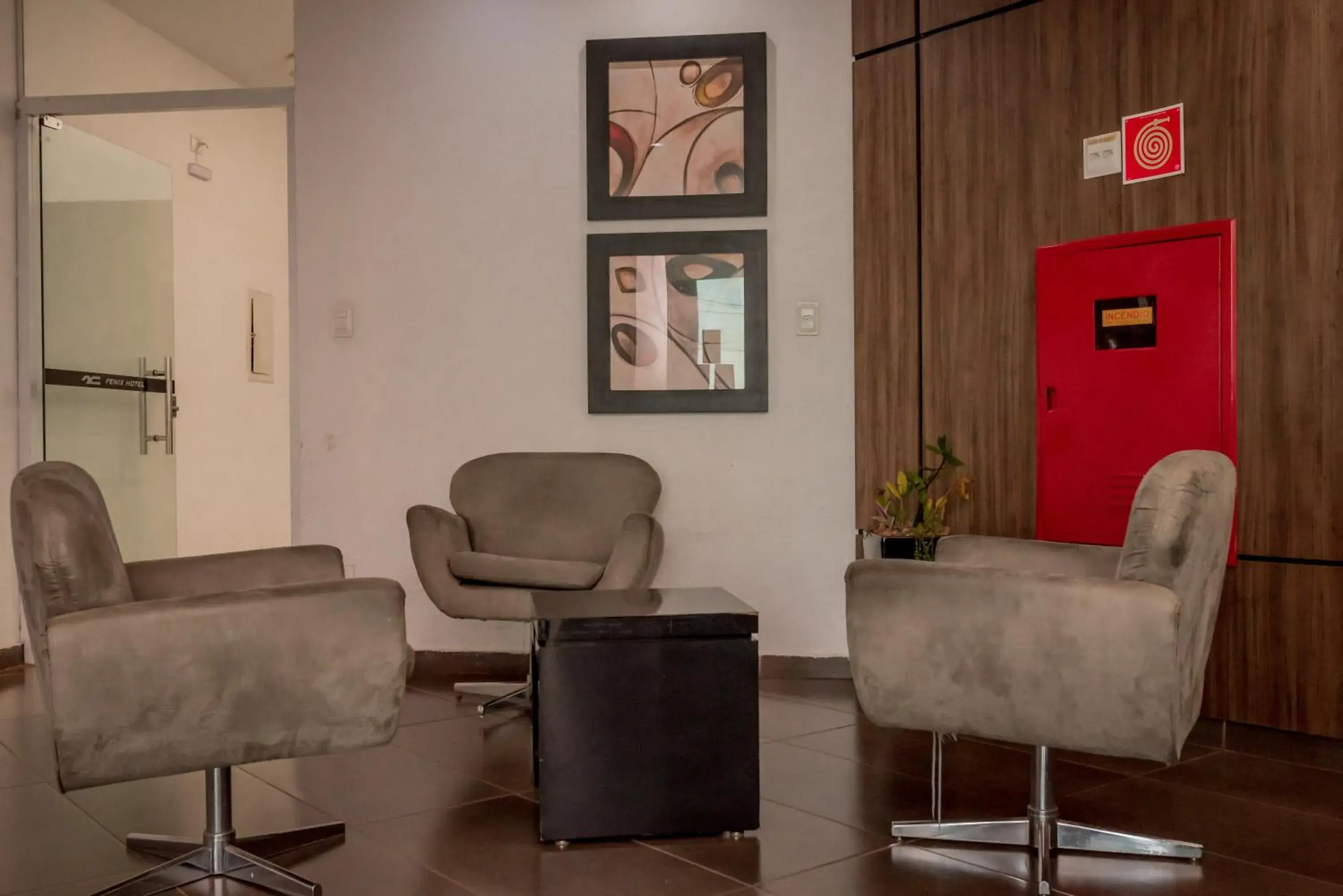 Lobby or reception in Fenix Hotel Araxá Lobby or reception in Fenix Hotel Araxá