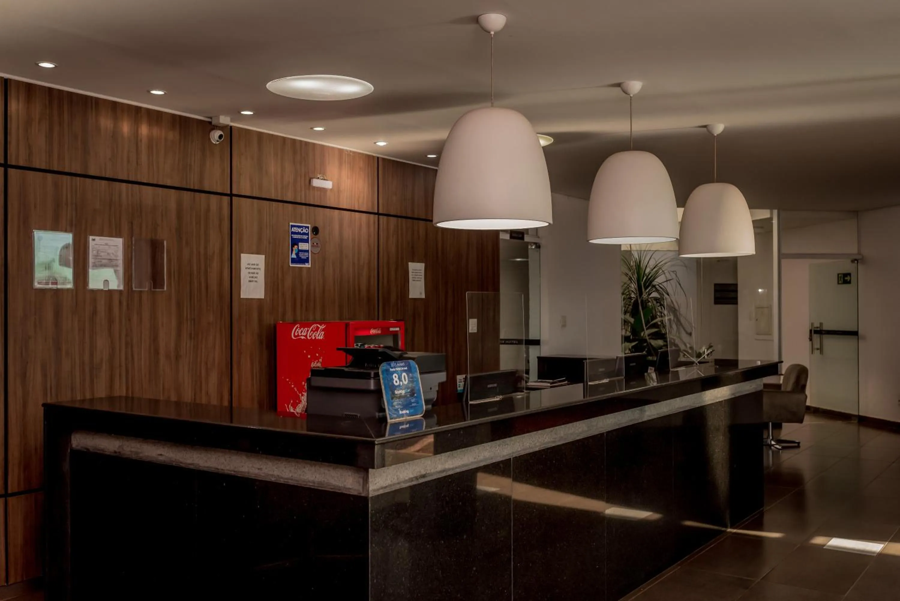 Lobby or reception in Fenix Hotel Araxá