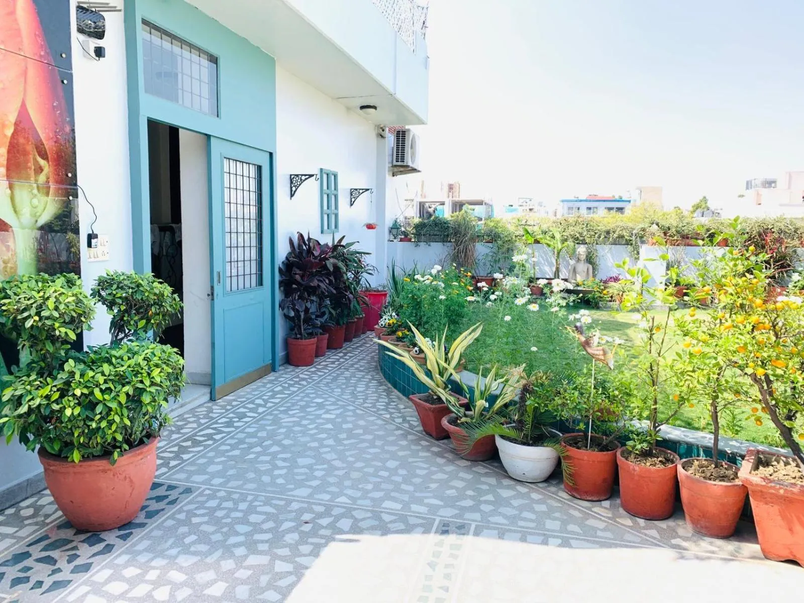 Balcony/Terrace in Vandana's Bed and breakfast