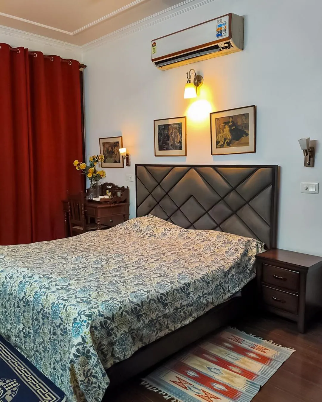 Bedroom, Bed in Vandana's Bed and breakfast