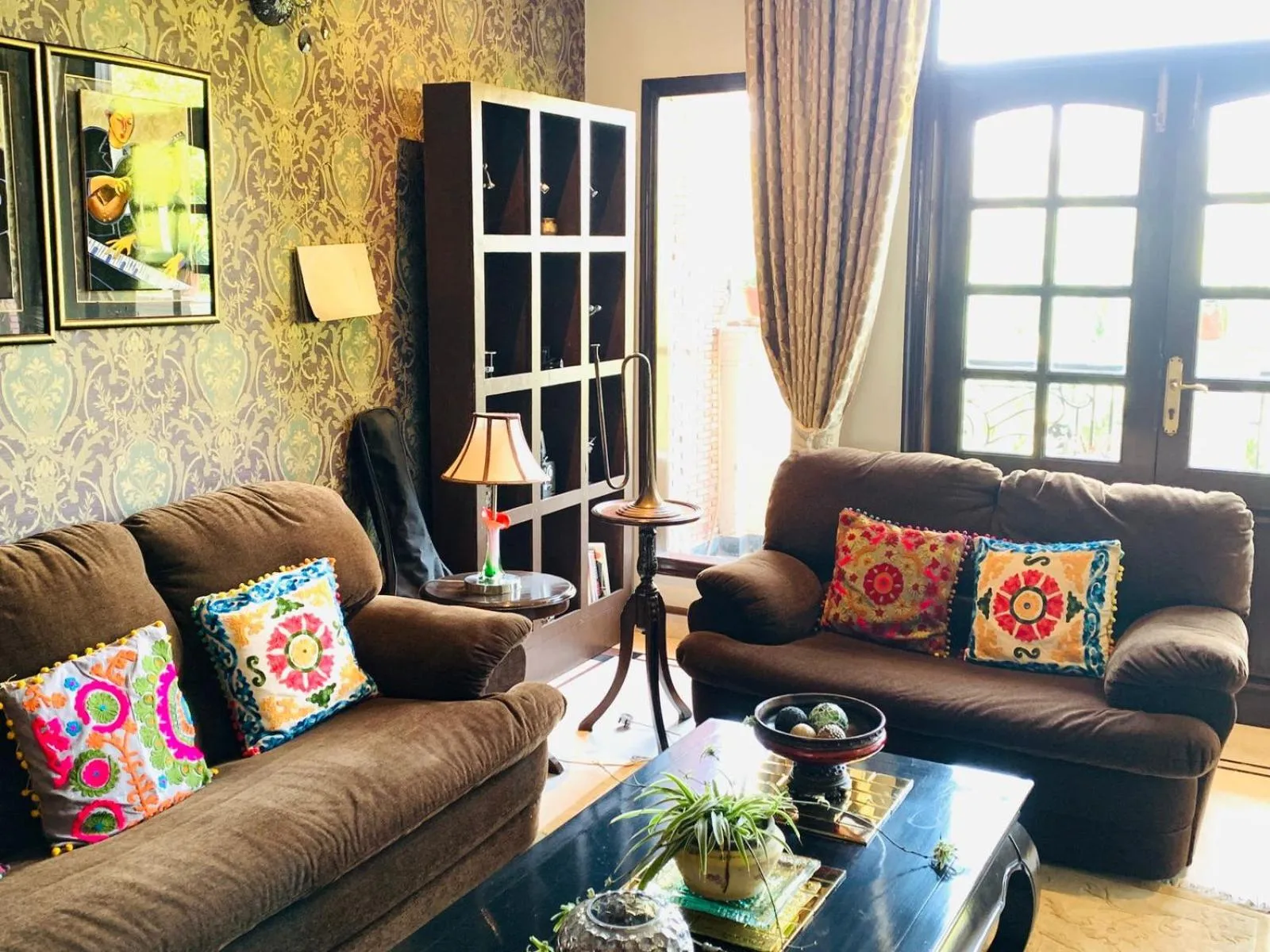 Living room in Vandana's Bed and breakfast