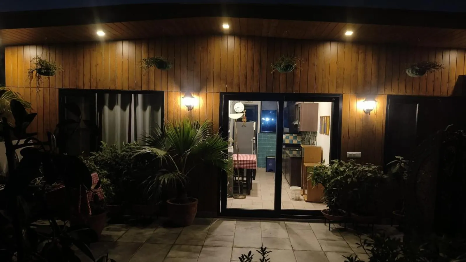 Garden view in Vandana's Bed and breakfast