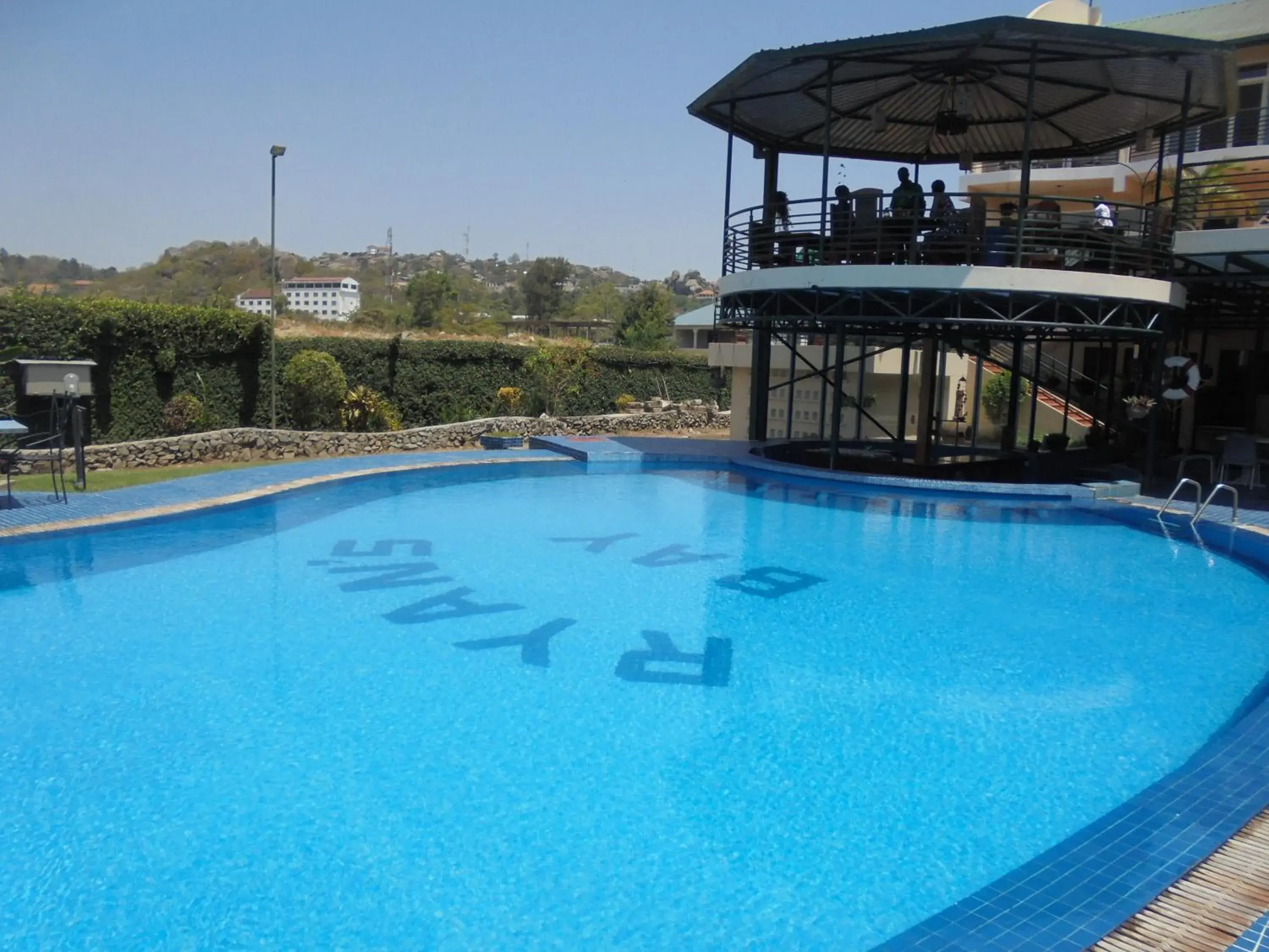 Swimming pool in Ryan's Bay Hotel Swimming pool in Ryan's Bay Hotel